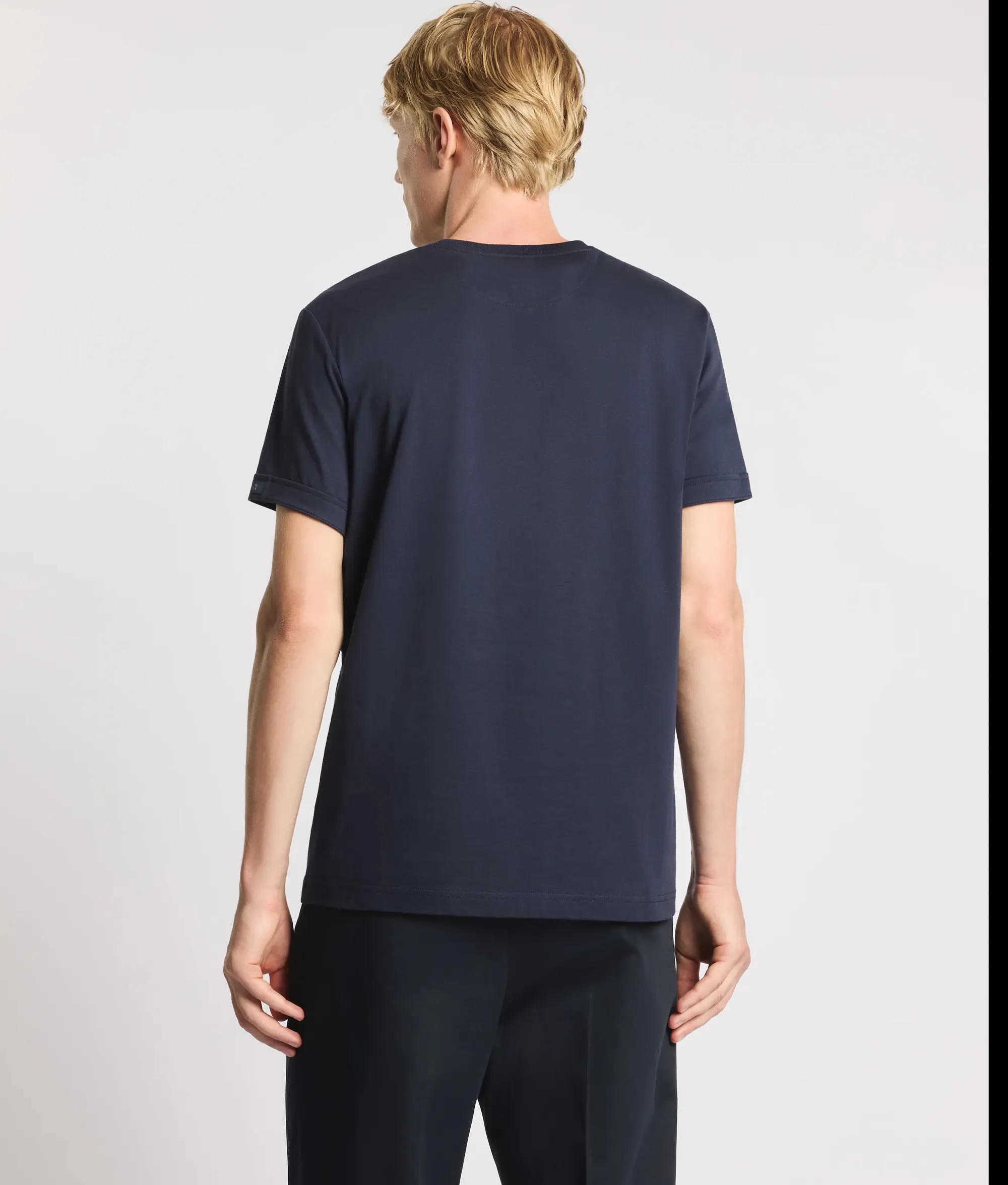 Fay B'Cotton Jersey T-Shirt' Blue Npmb3521330Ucxu806 171238