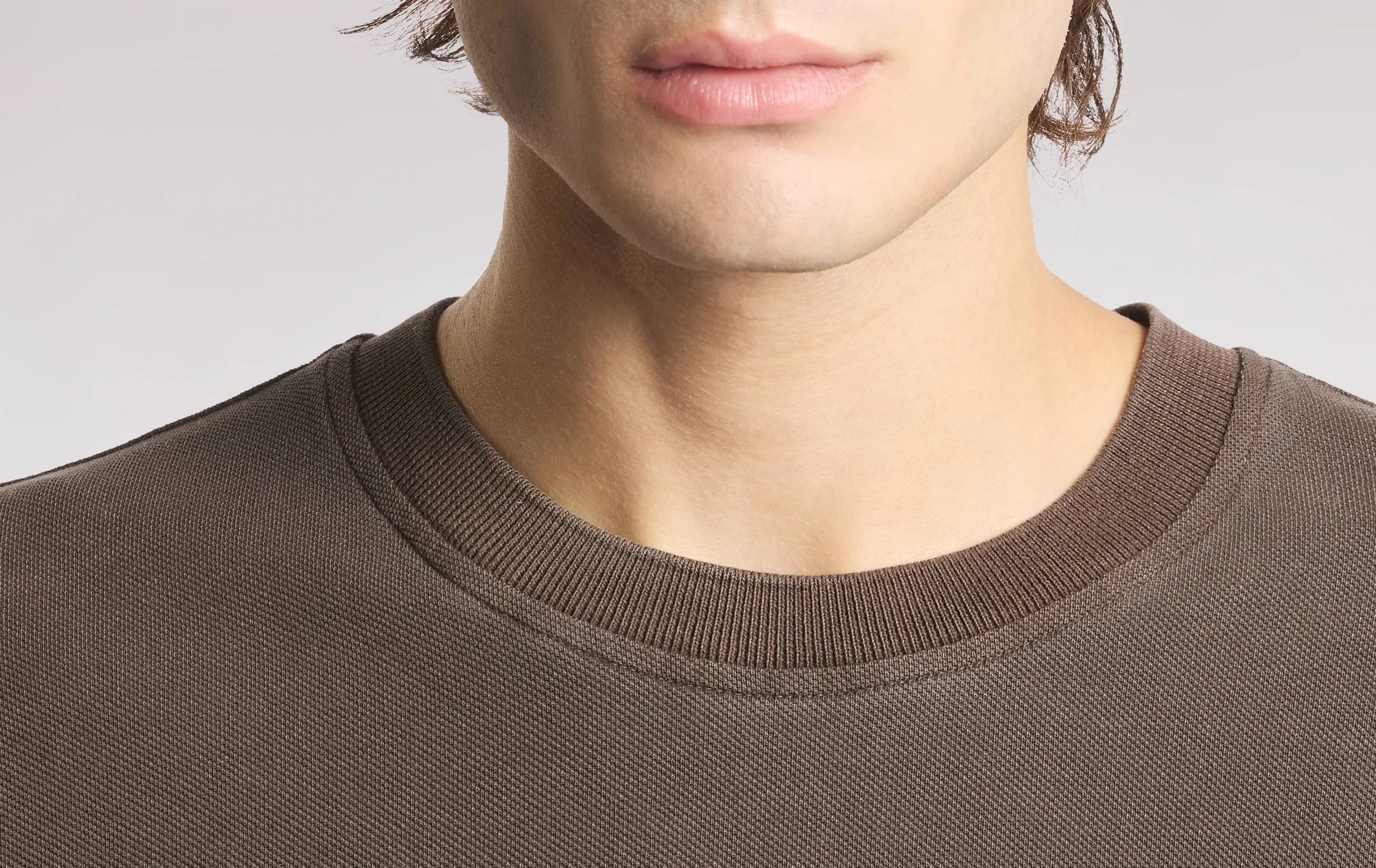 Fay B'Cotton Piquet T-Shirt' Brown Npmb352136Tzefs602 171251