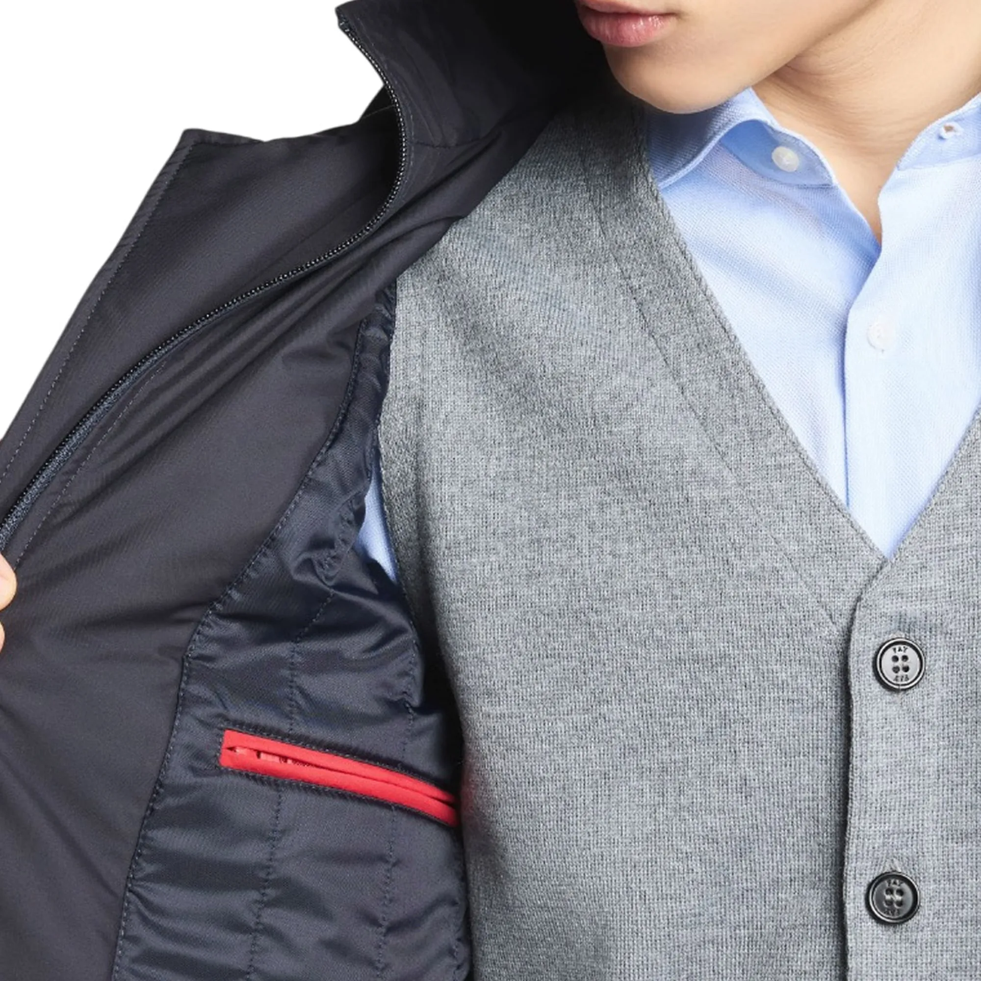 Fay Trench Blu Nam62530160Ax2U804 196973