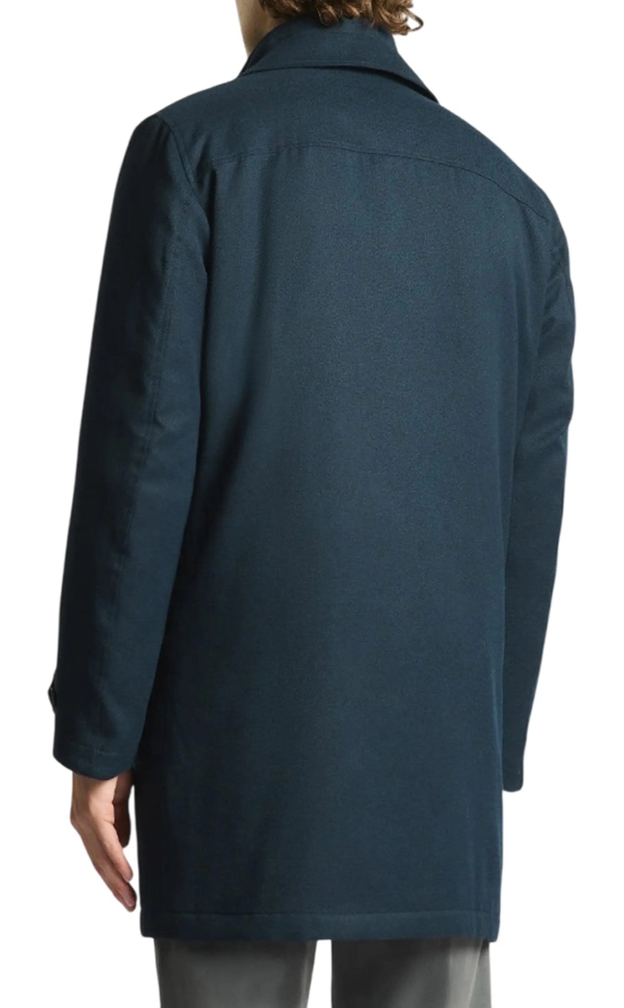 Fay Trench Blu Nam62530160Ziku807 196977