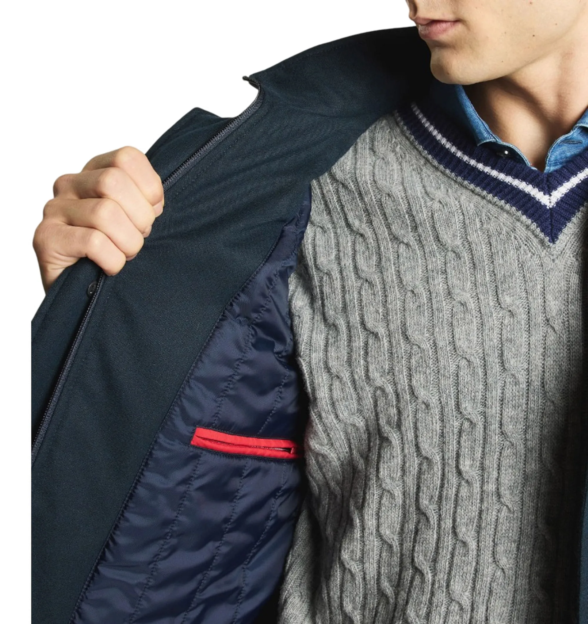 Fay Trench Blu Nam62530160Ziku807 196980