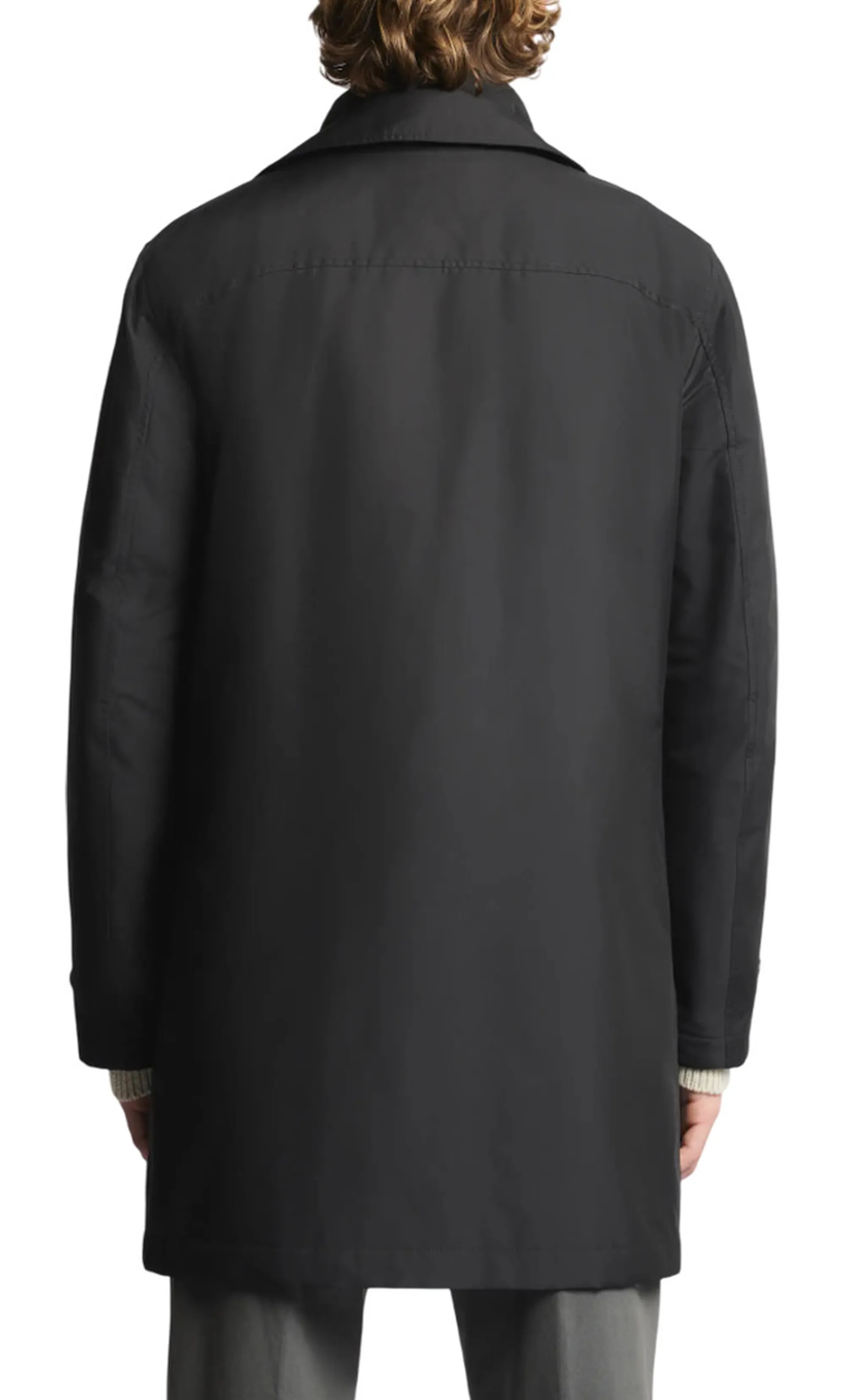 Fay Trench Easy Morning Nero Nam62510160Axxb999 158029