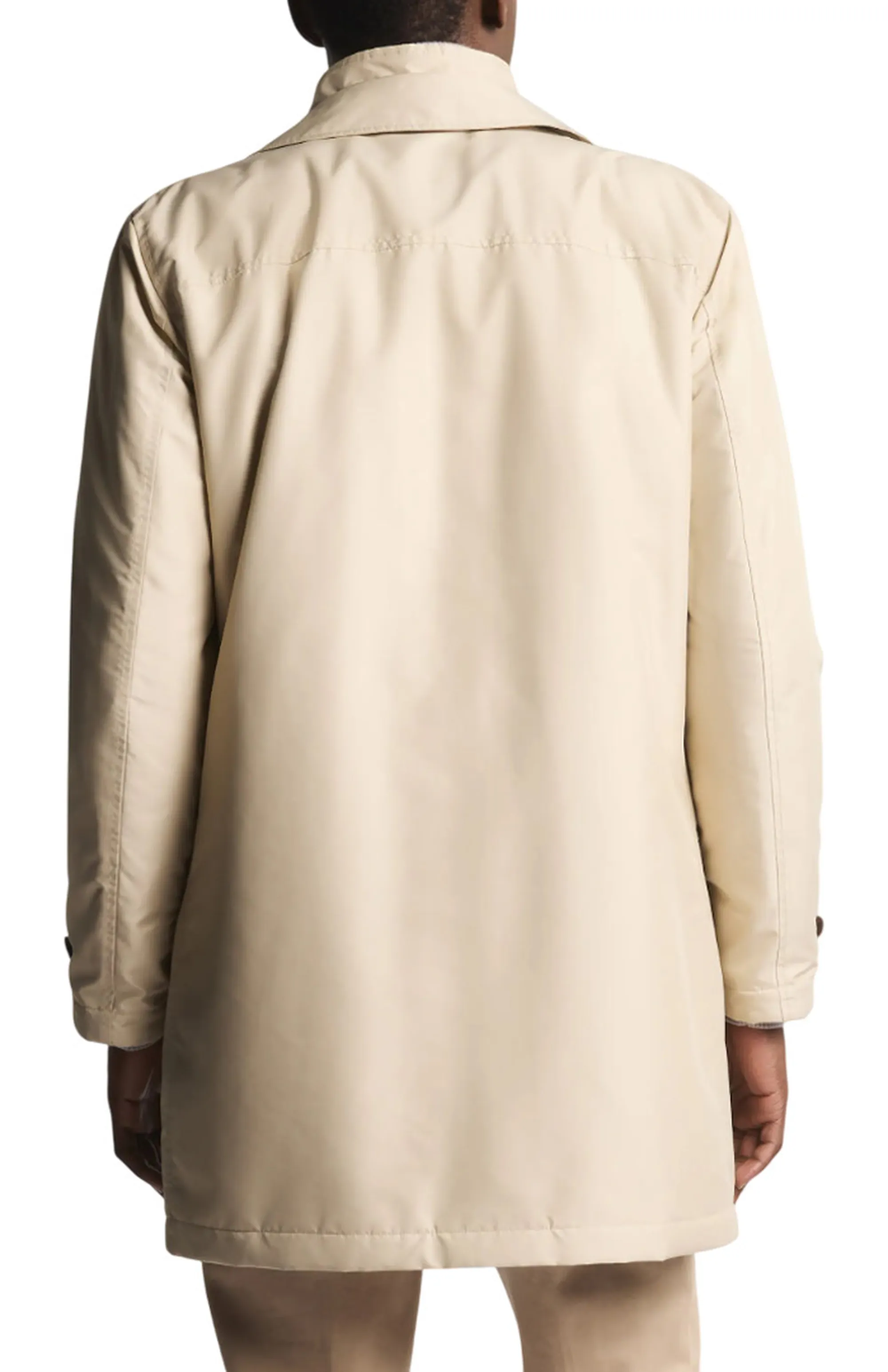 Fay Trench Morning In Popeline Tecnico Beige Nam62510160Axxc003 158090