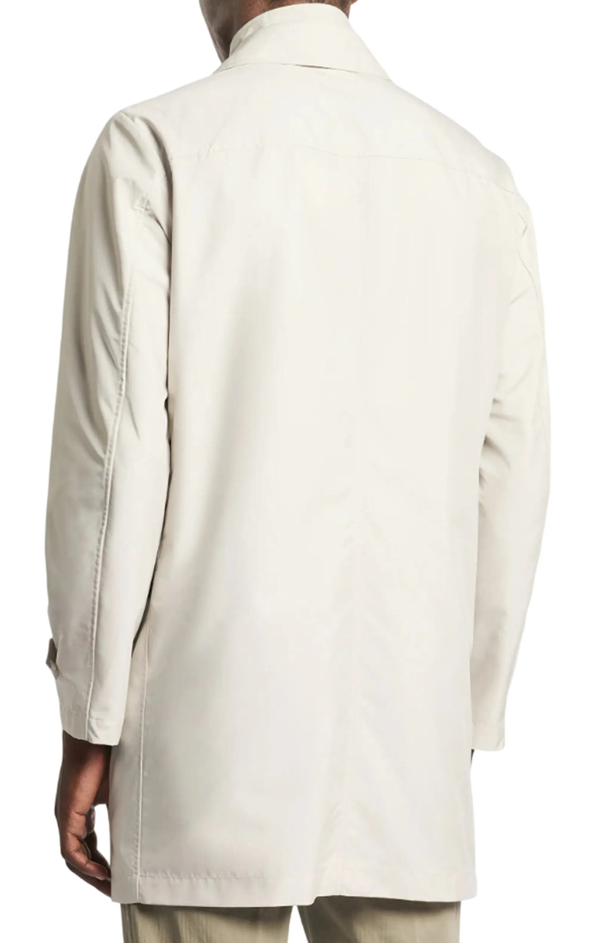 Fay B'Morning Trench Coat In Technical Poplin' Beige Nam62520030Ax2B207 171916