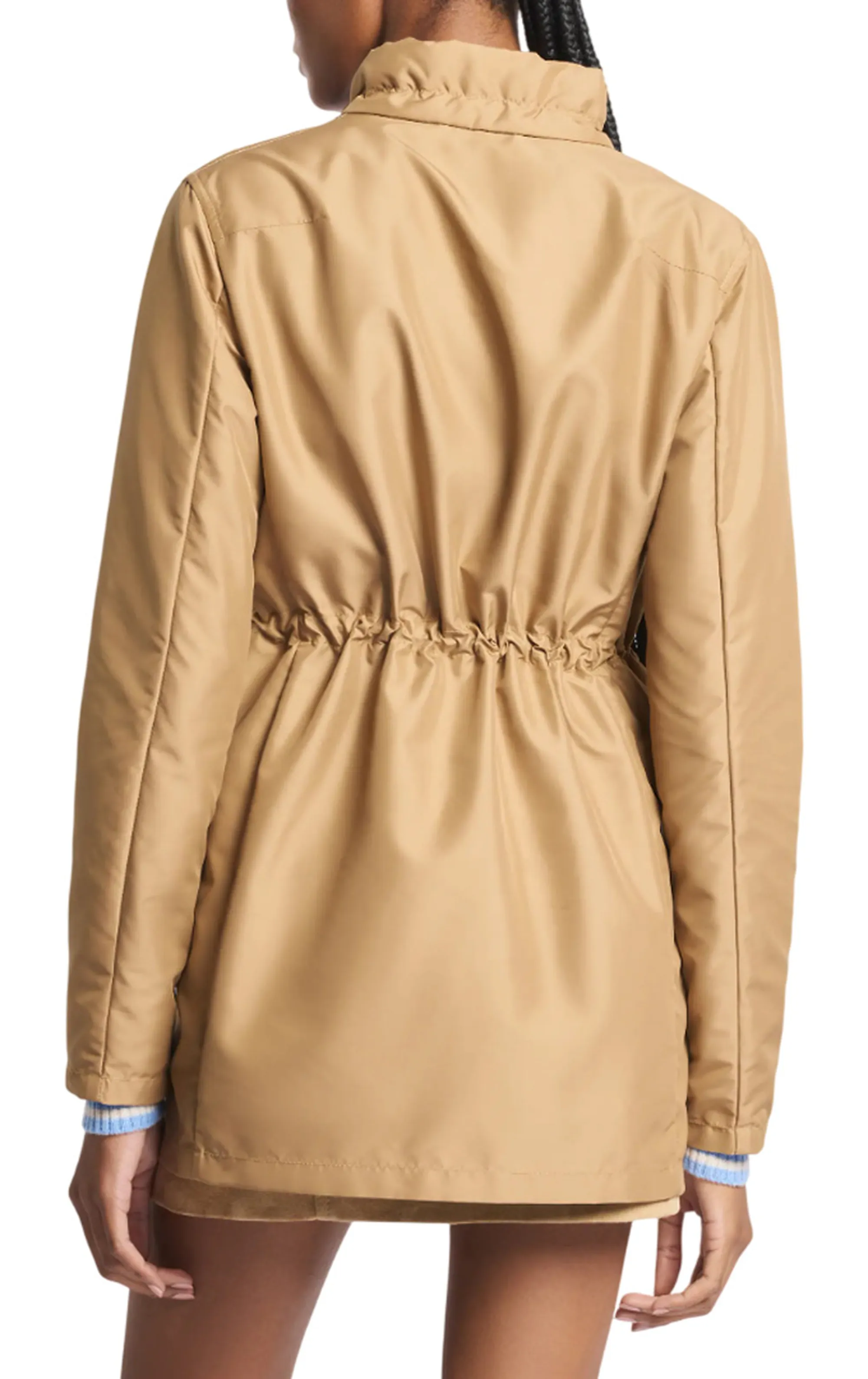 Fay Trench Virginia In Popeline Tecnico Marrone Chiaro Naw50523960Ax2C806 177002