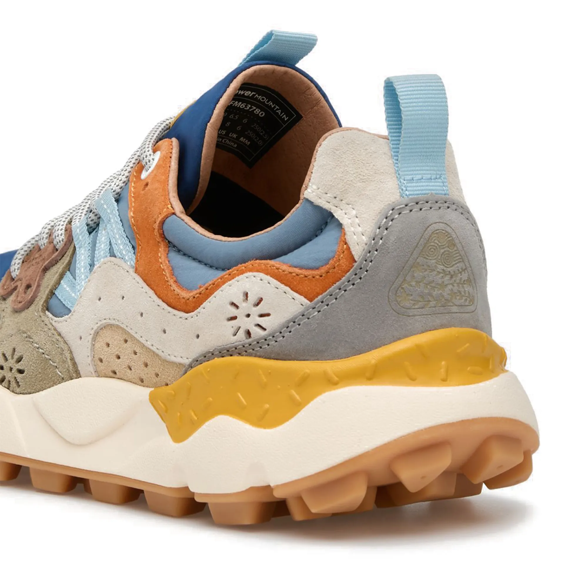 Flower Mountain Sneakers Yamano 3 Azzurro 2017818011B13 173348