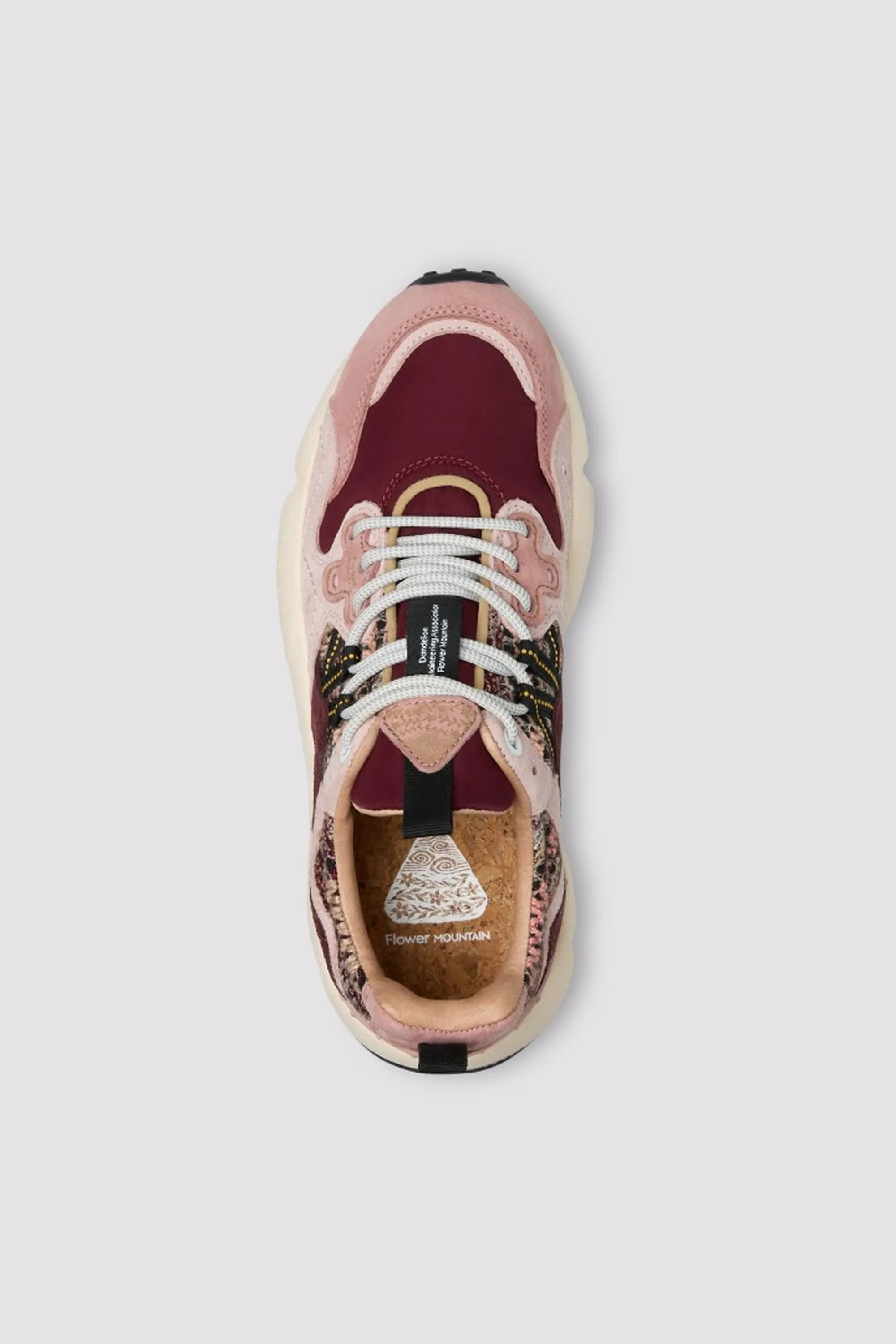 Flower Mountain Sneakers Yamano 3 Bordeaux 2017817281I88 187868