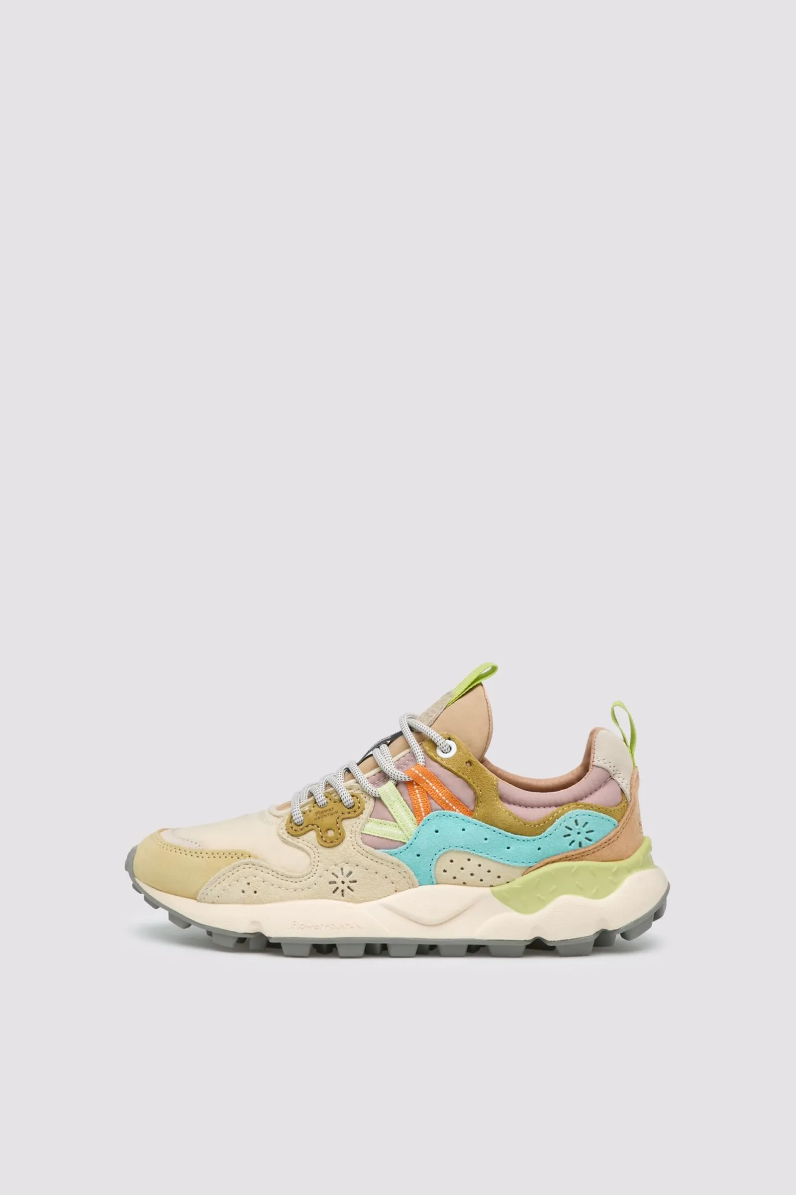 Flower Mountain Sneakers Yamano 3 Crema 2017817011E94 171946
