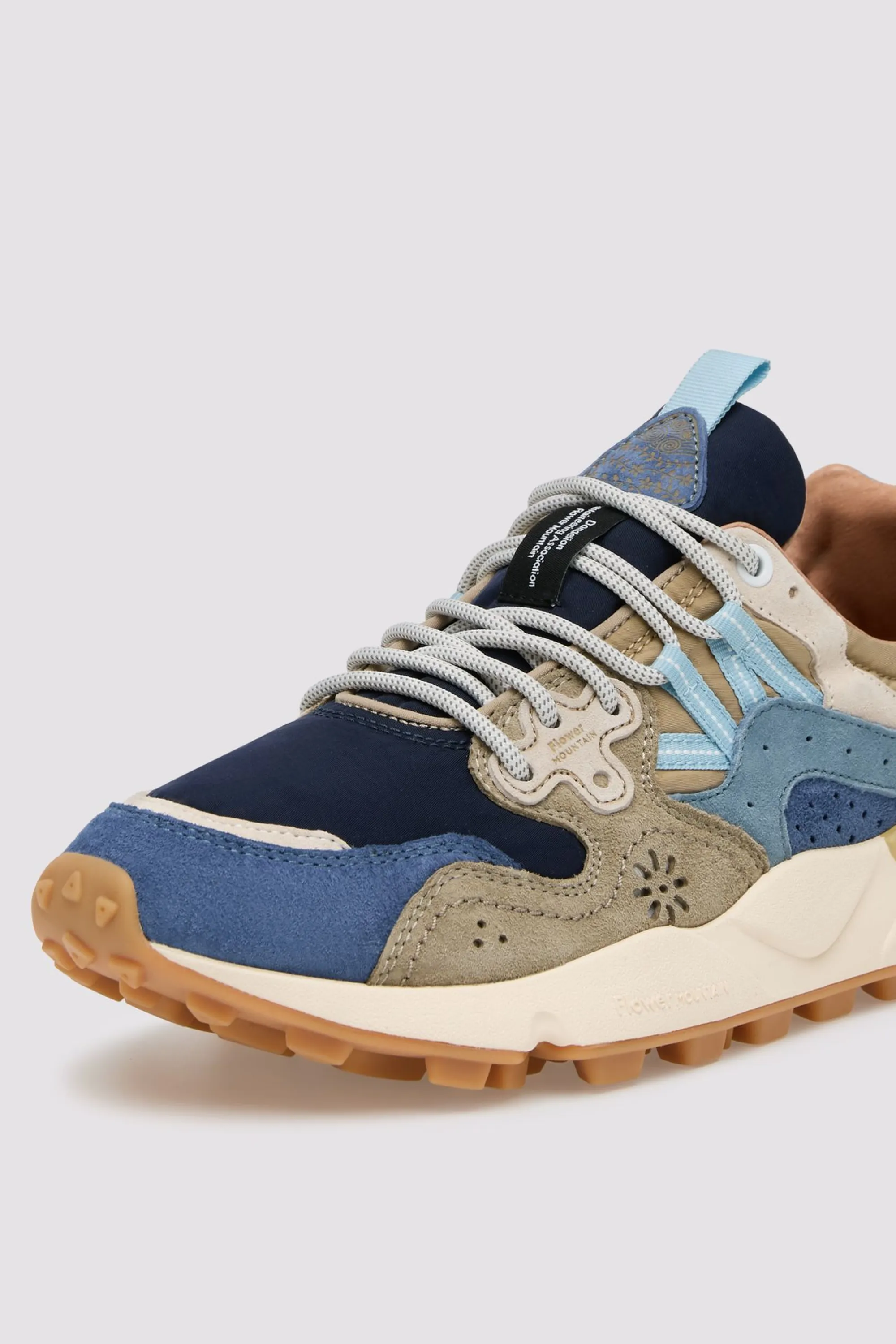 Flower Mountain Sneakers Yamano 3 Navy 2017816013C11 171943