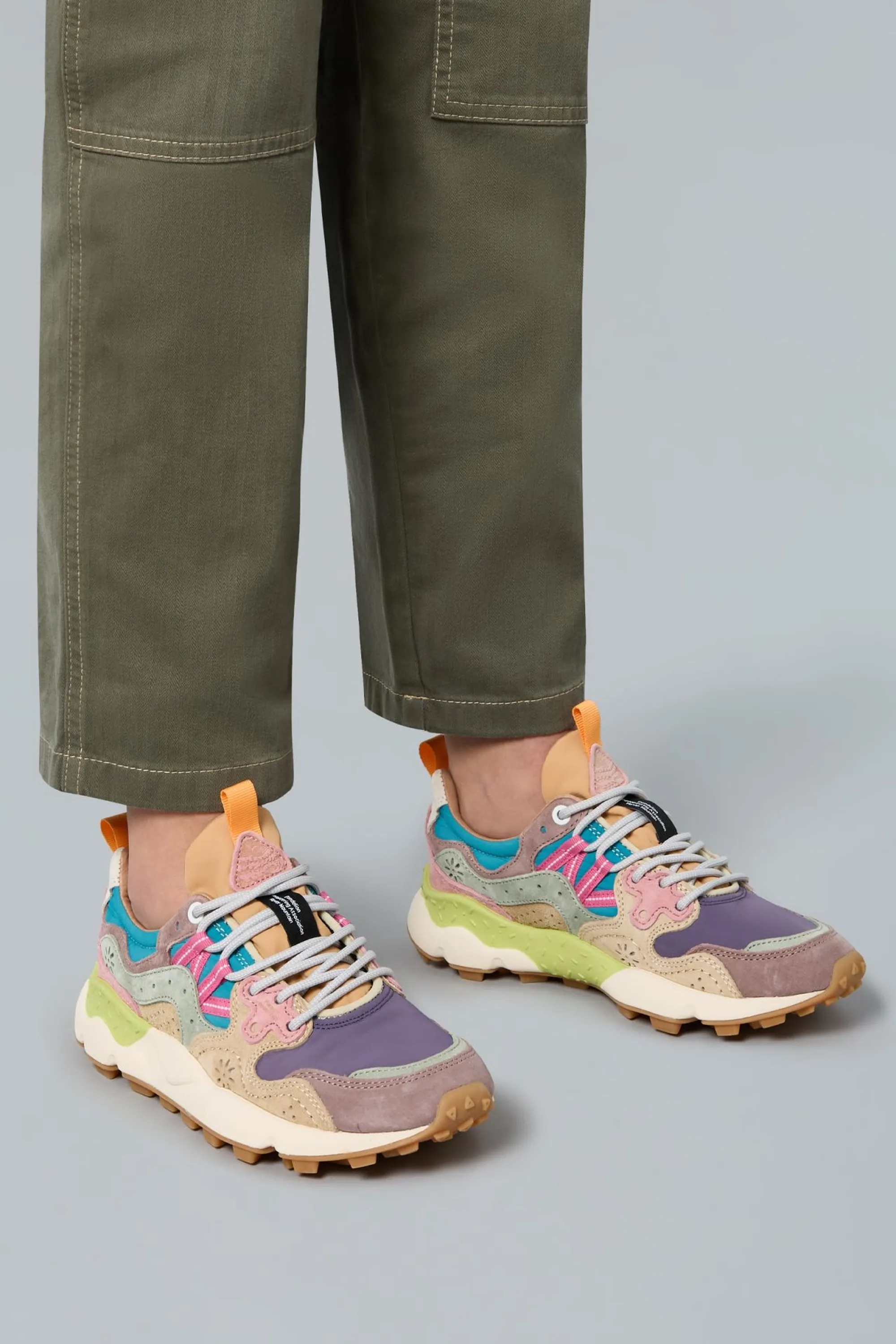 Flower Mountain B'Sneakers Yamano 3' Pink 2017817011M42 171968