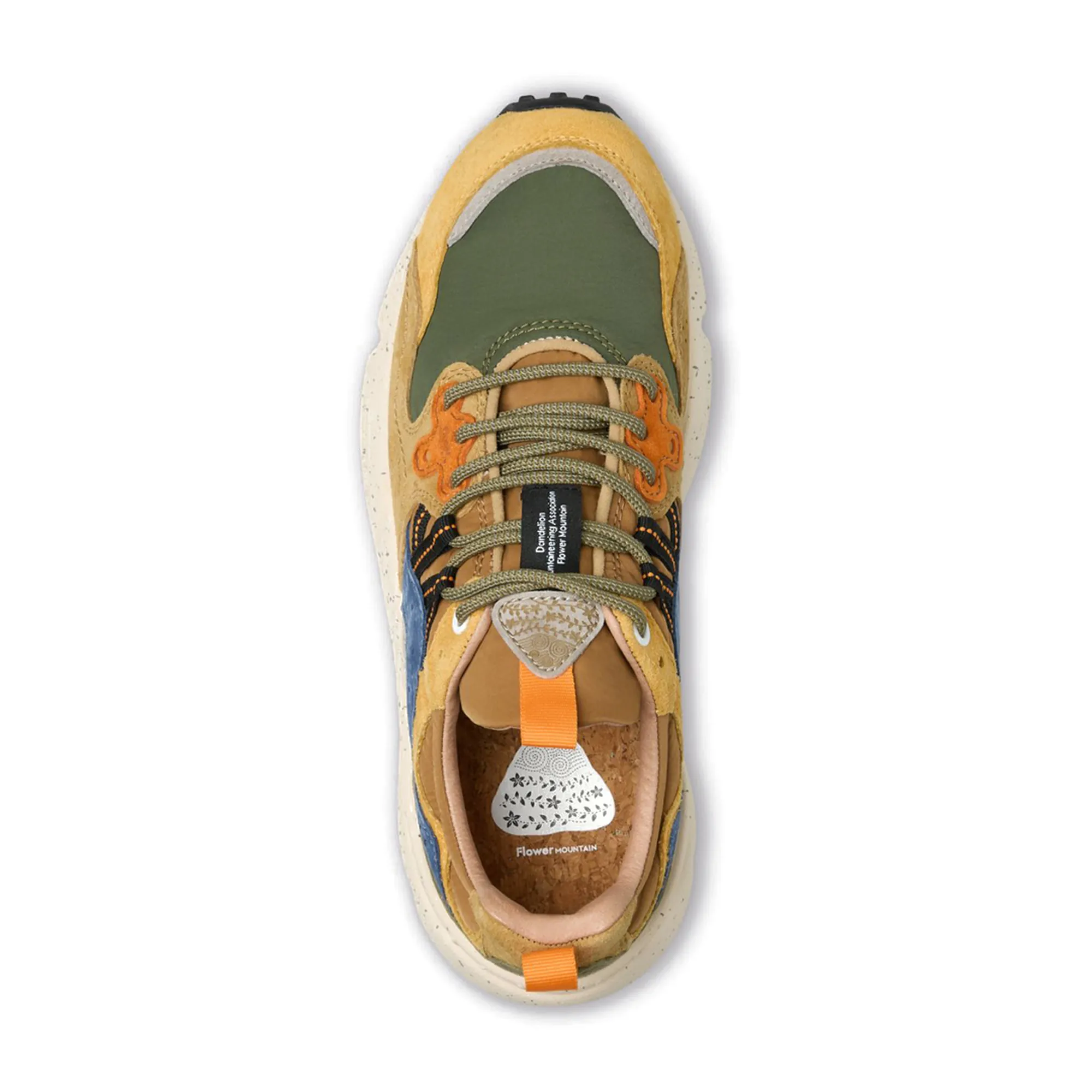 Flower Mountain Sneakers Yamano 3 Senape 2017818011G50 173342