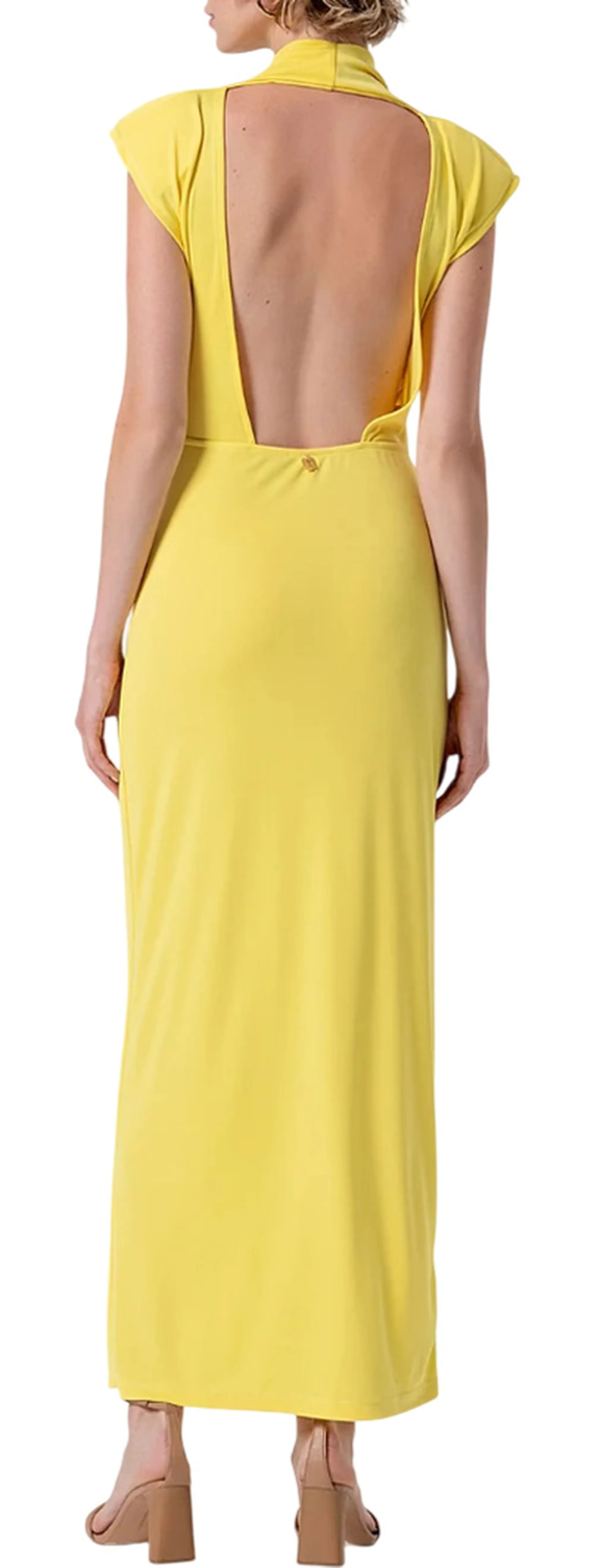 Fracomina B'Long Dress' Yellow Fs26Sd3003W62601 176755