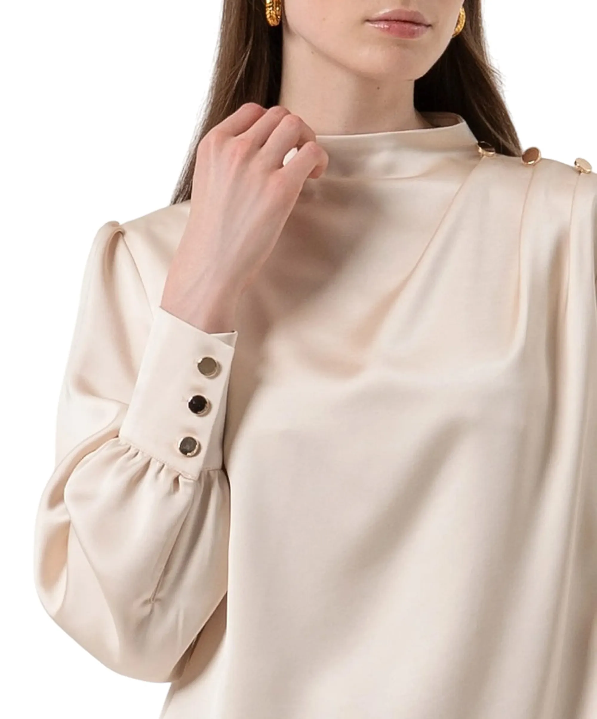 Fracomina Blusa Vanilla Fr25Wt1020W41101 163591