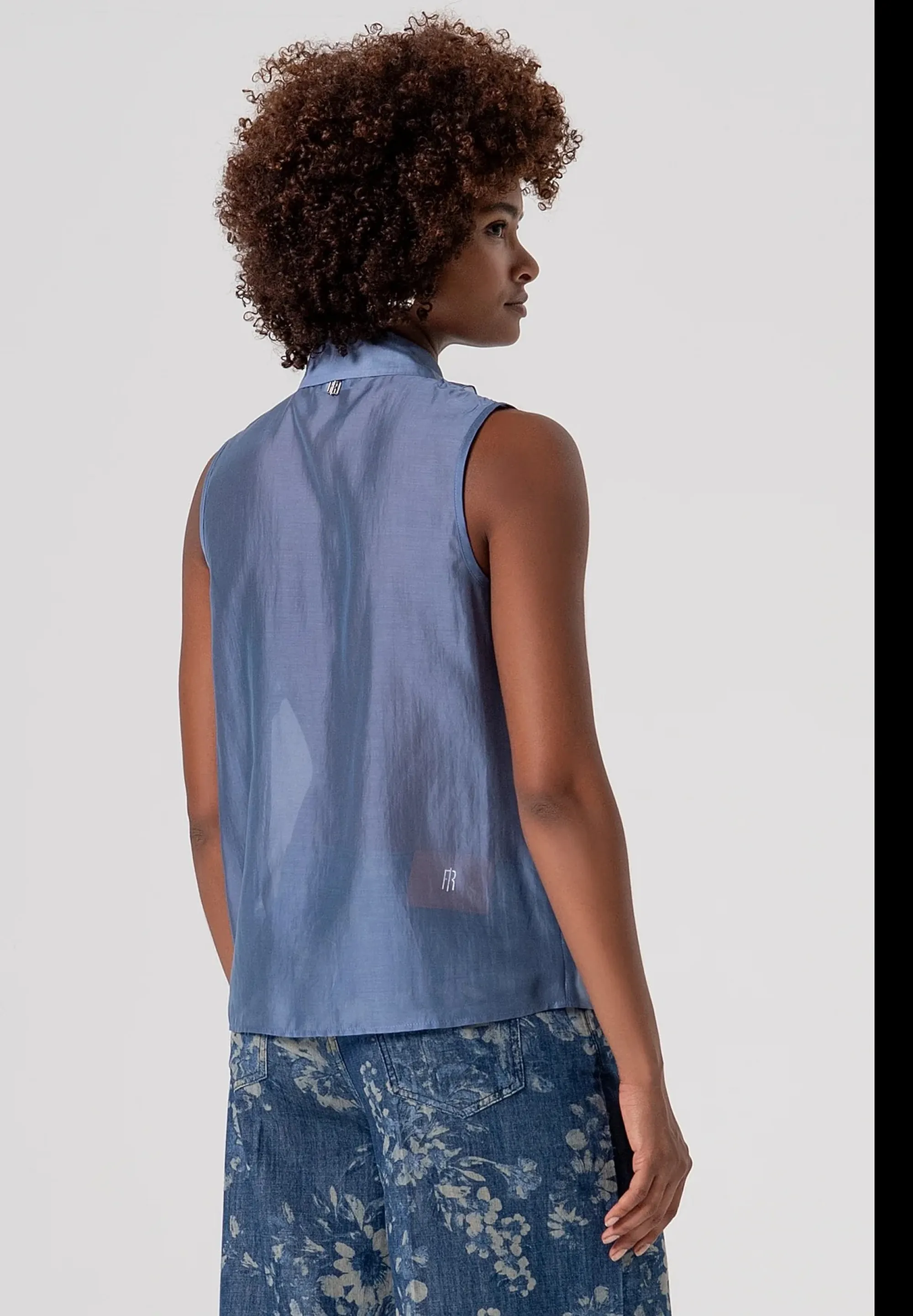 Fracomina B'Tencel Shirt' Sugar Paper Fs26St6017W83401 173881