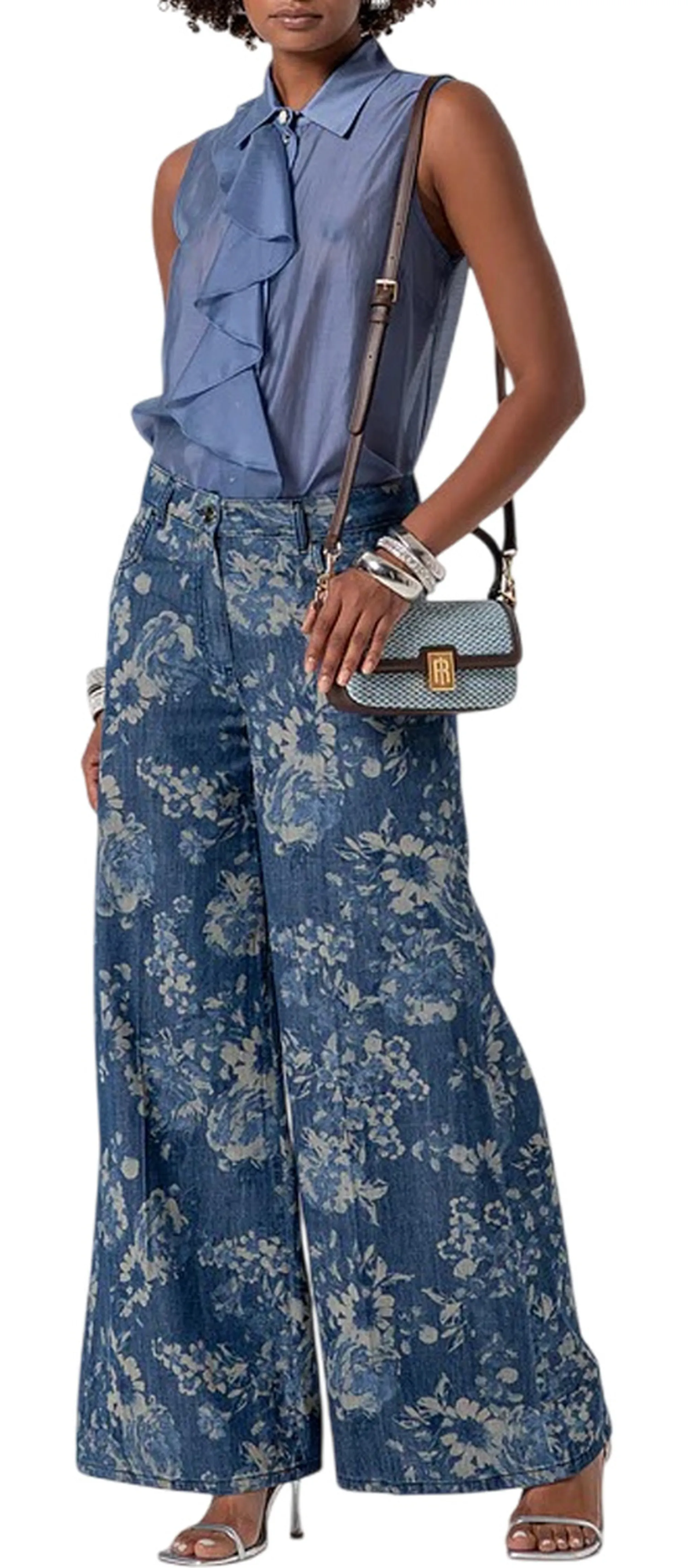 Fracomina B'Tencel Shirt' Sugar Paper Fs26St6017W83401 176737