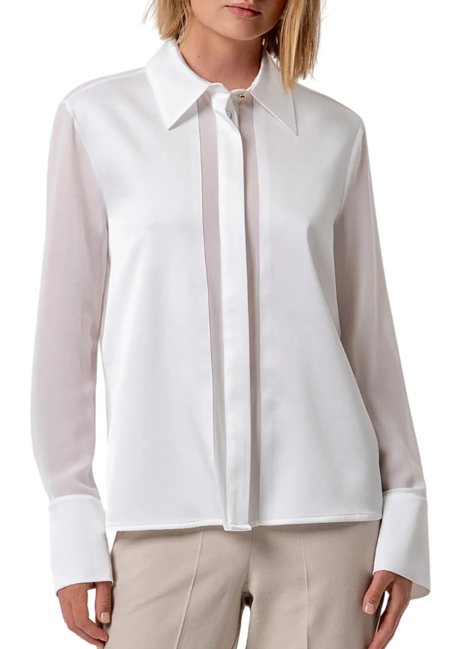 Fracomina Camicia Regular Crema Fy26St6041W41201 176712