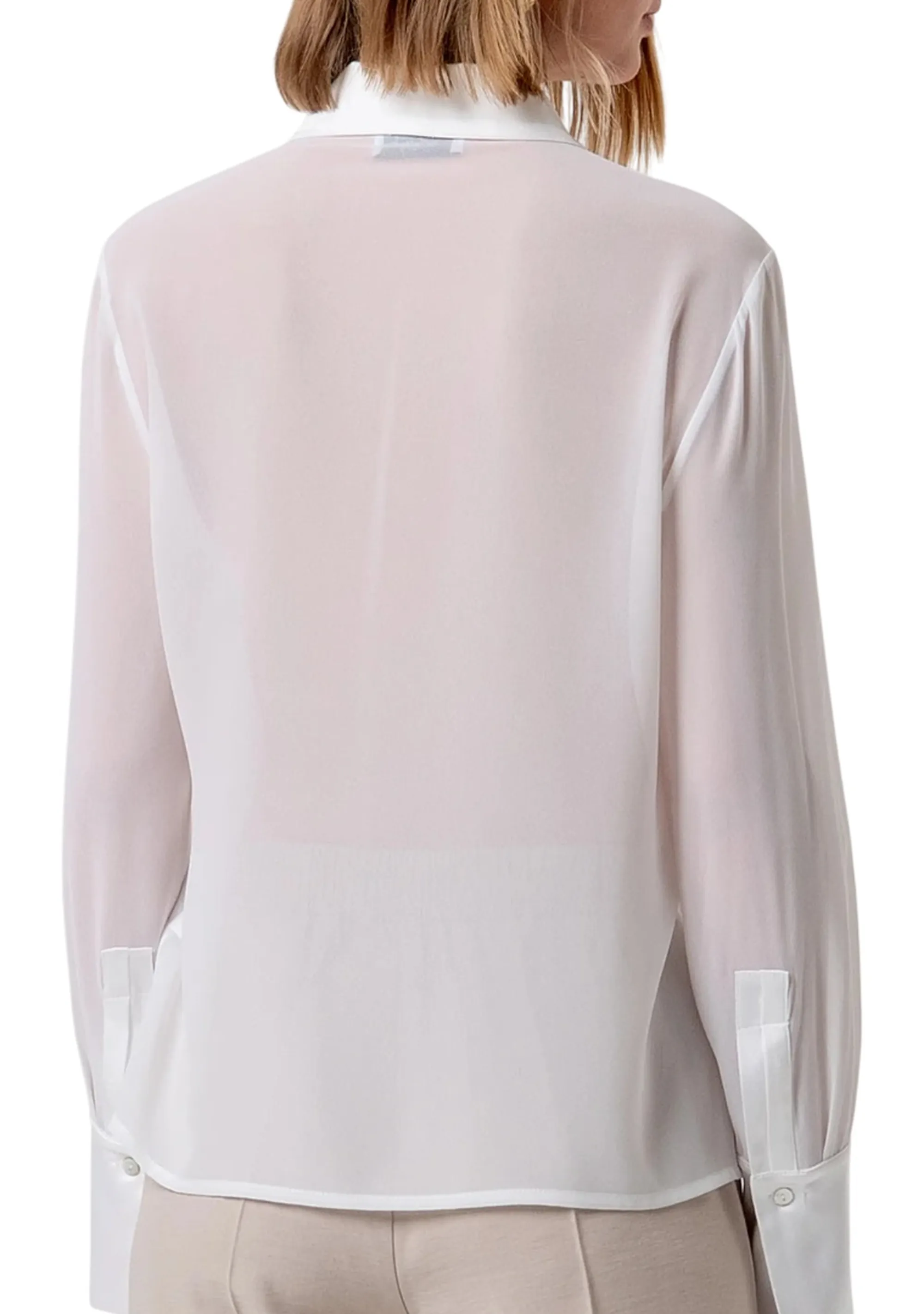 Fracomina B'Regular Shirt' Cream Fy26St6041W41201 176713