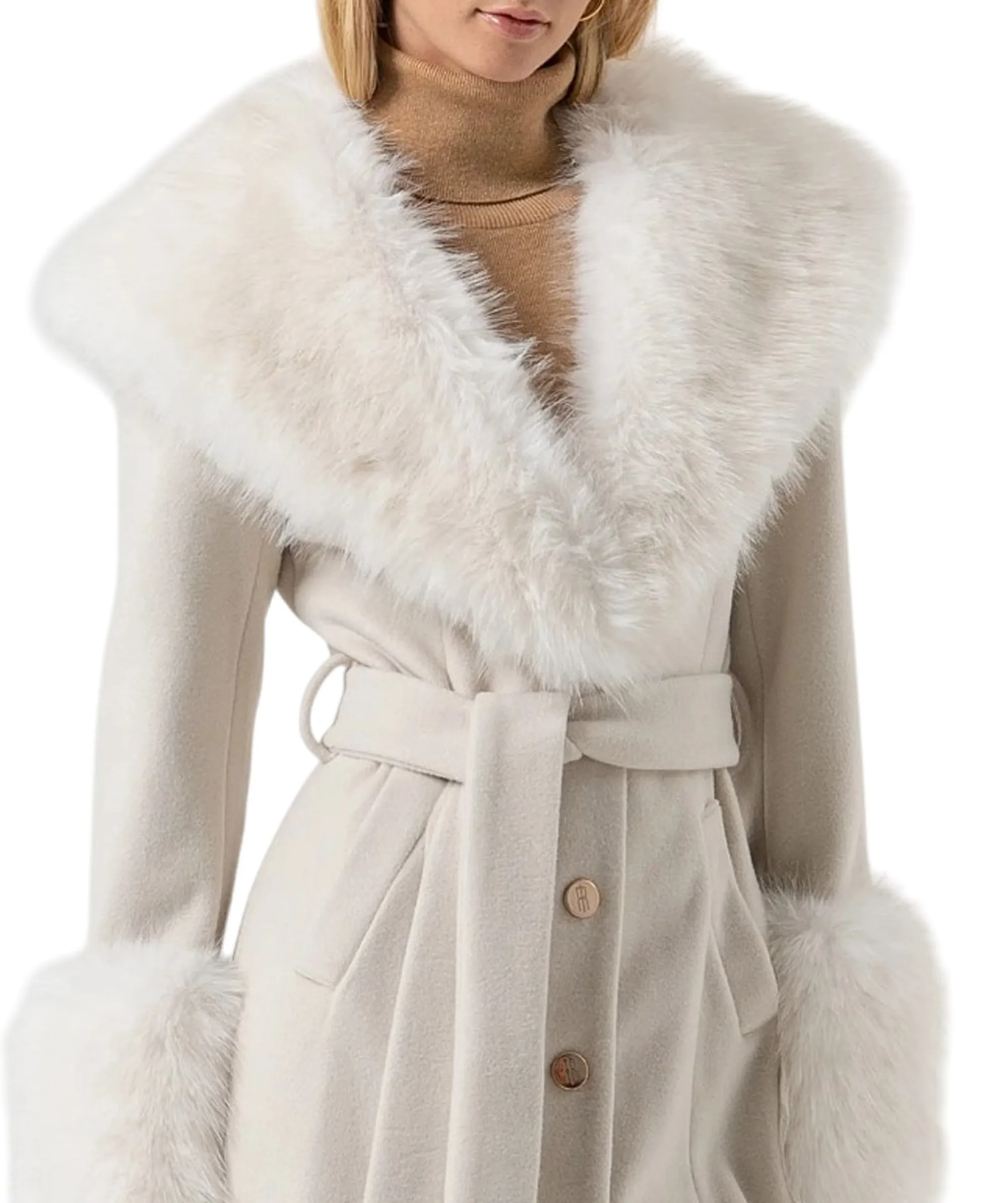 Fracomina Cappotto Vanilla Fr25Wc1019W80801 165425