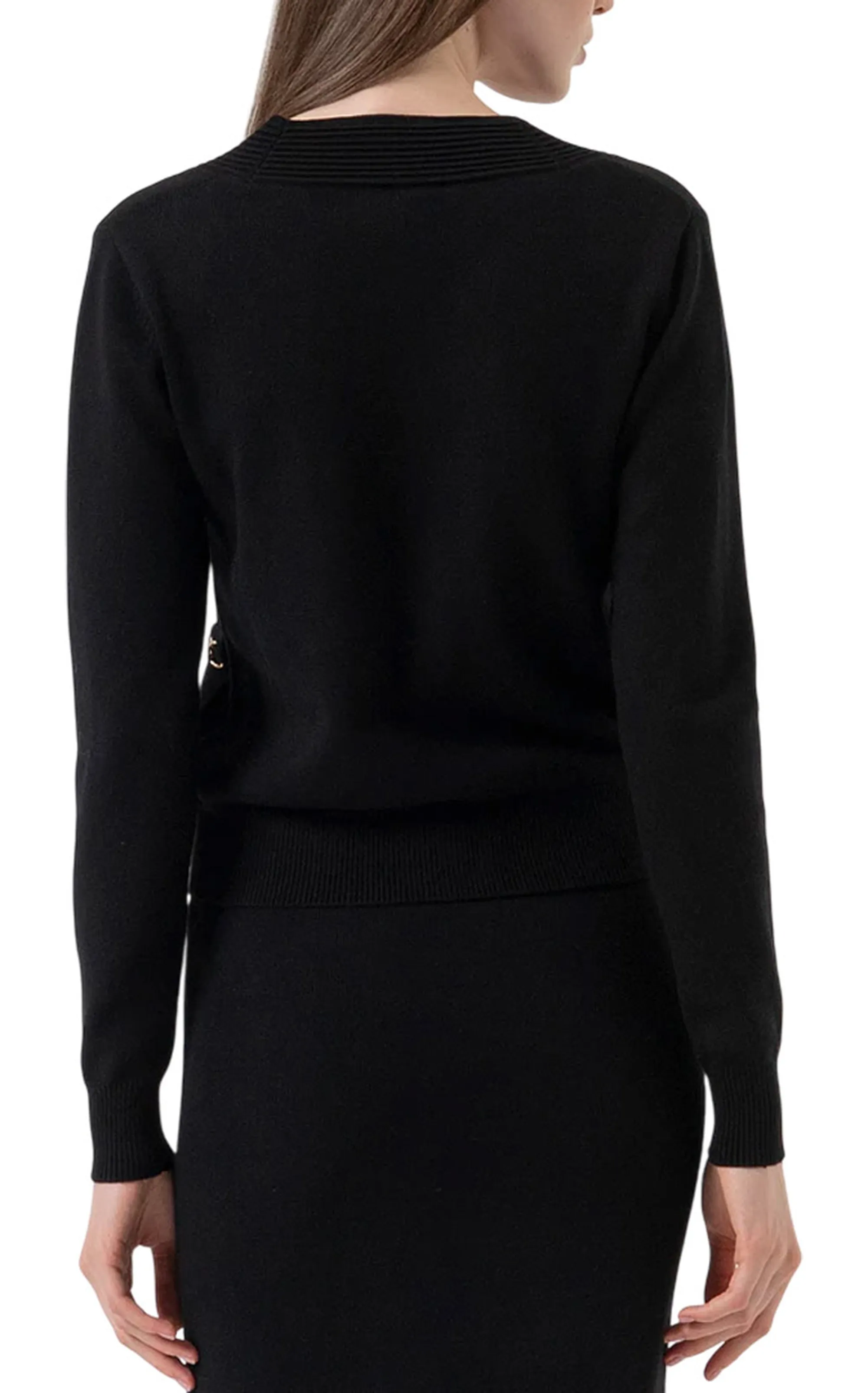 Fracomina B'Cardigan ' Black Fr25Wt8010K55601 164830