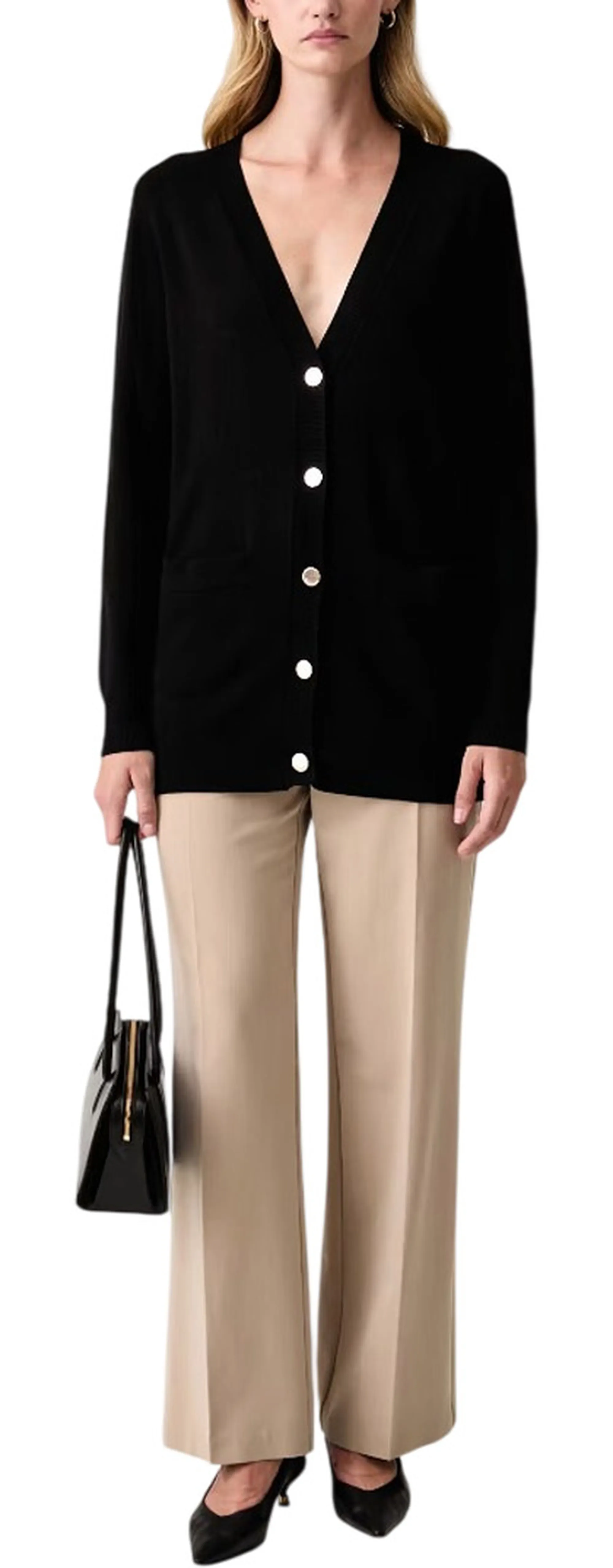 Fracomina Cardigan Nero Fs26Wt8002K414F8 201197
