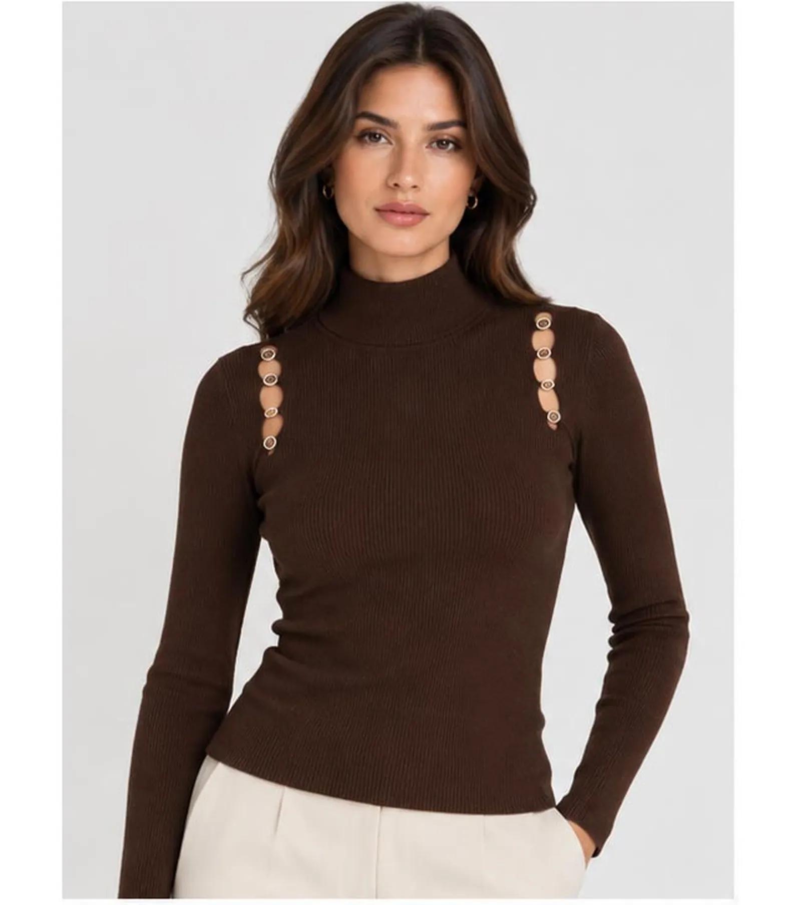 Fracomina Dolcevita Slim Marrone Fs26Wt7026K56501 191765