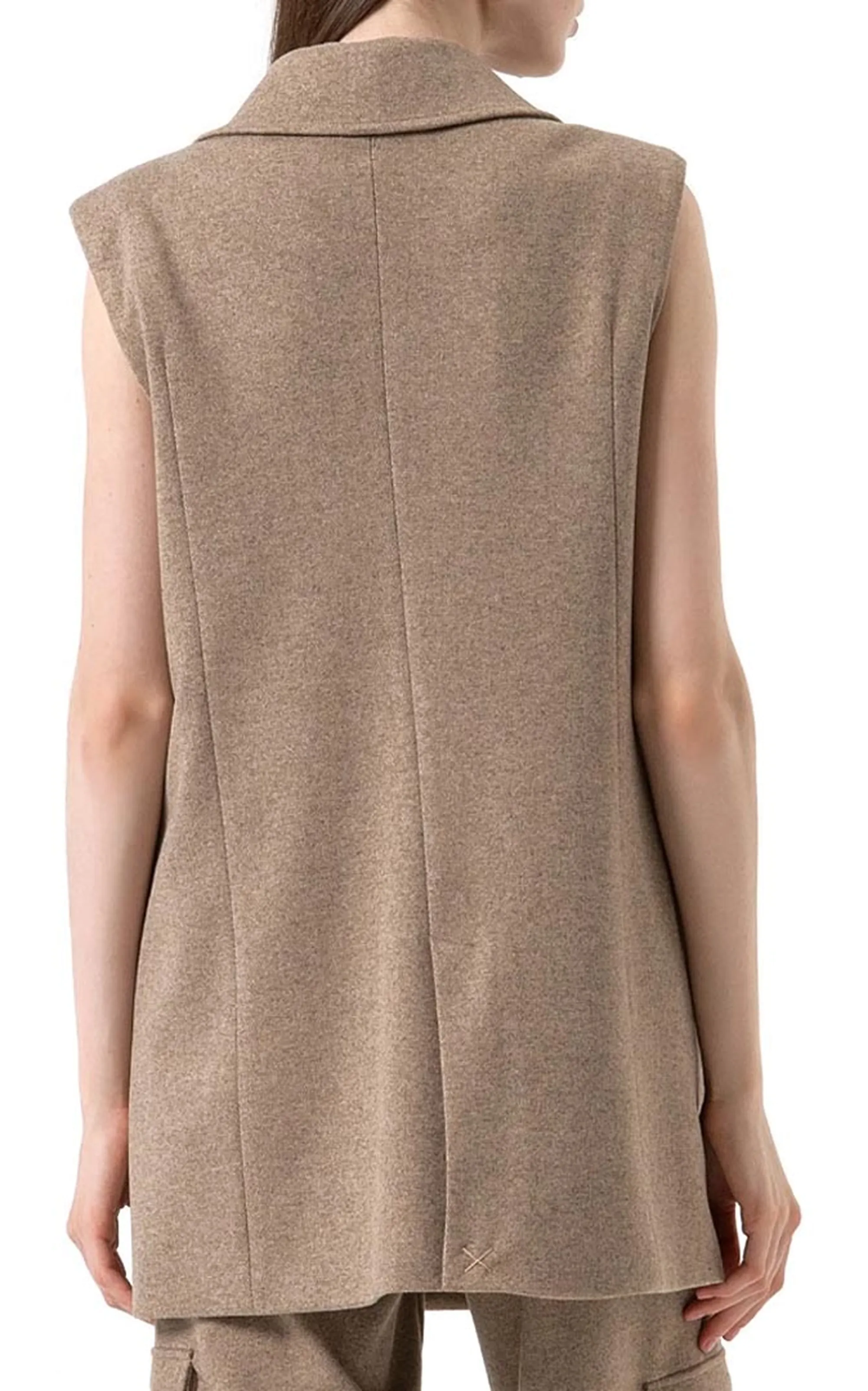 Fracomina Gilet Biscotto Fr25Wj5015W80501 165074