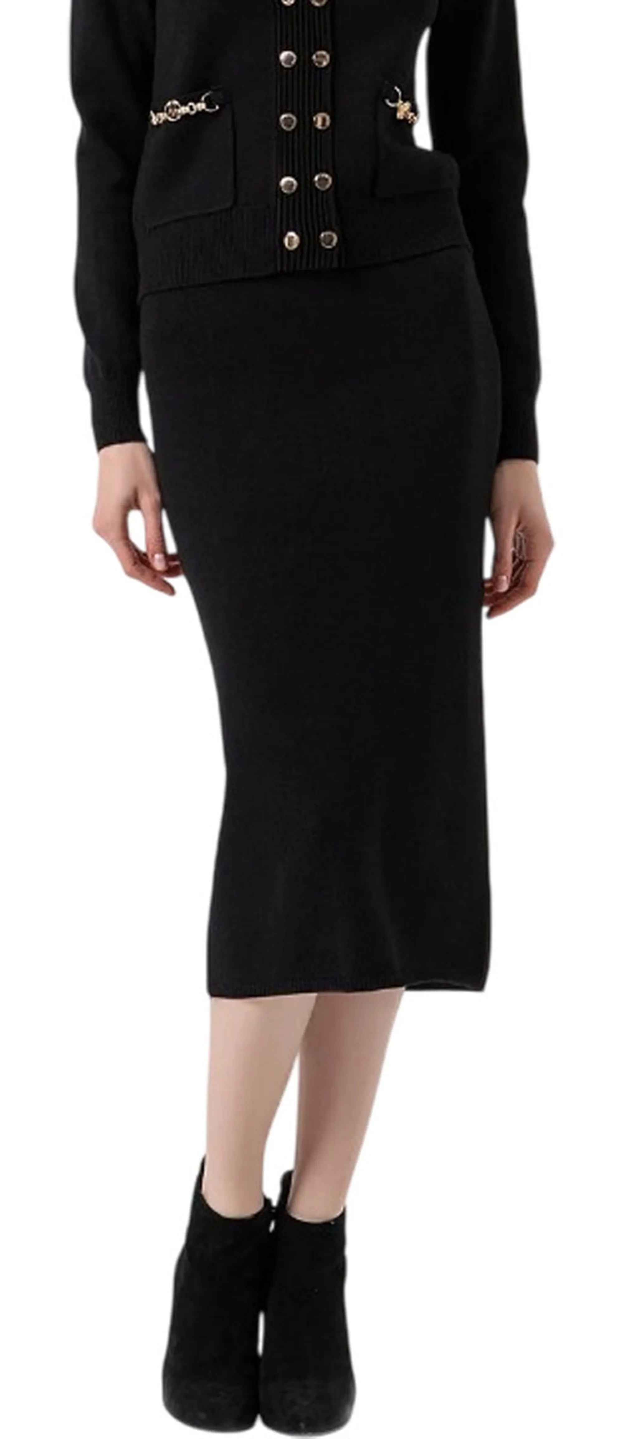 Fracomina Gonna Nero Fr25Wg4004K55601 164943