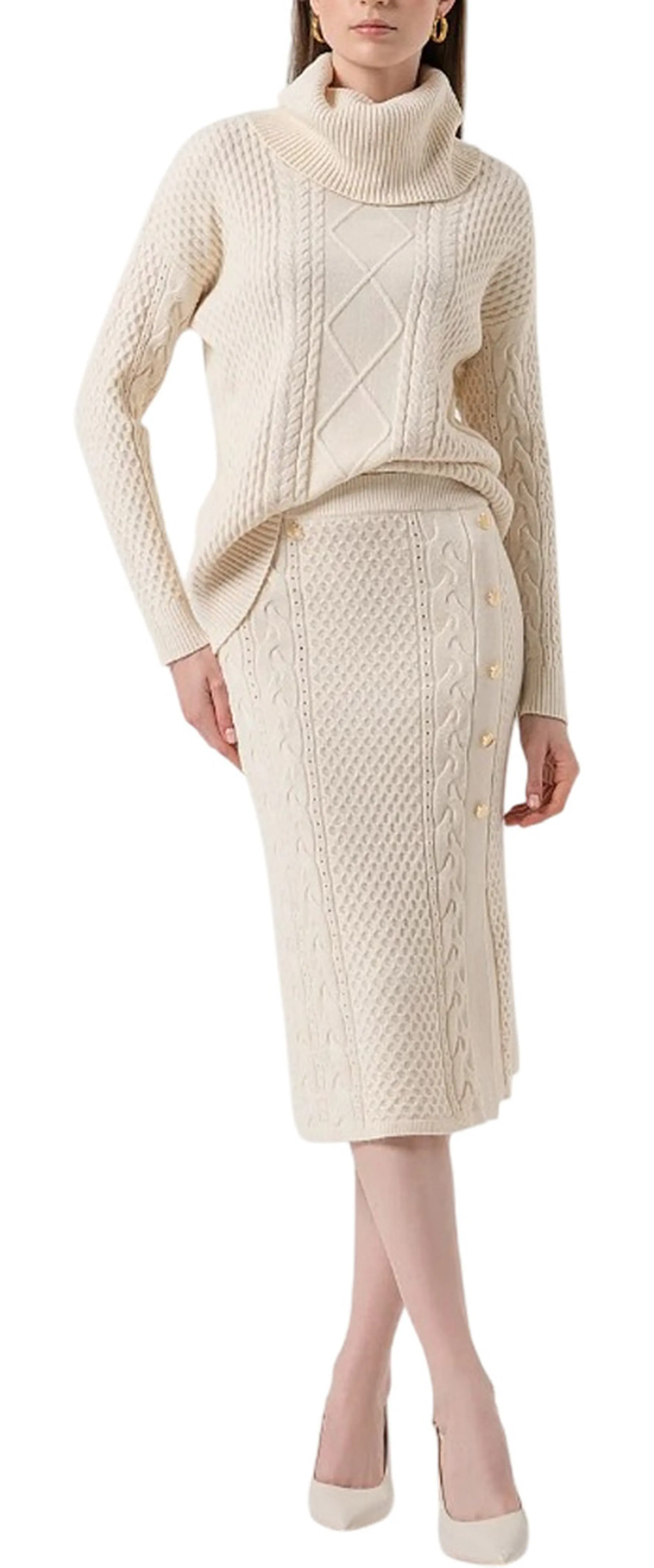 Fracomina Gonna Vanilla Fr25Wg4007K50201 165006