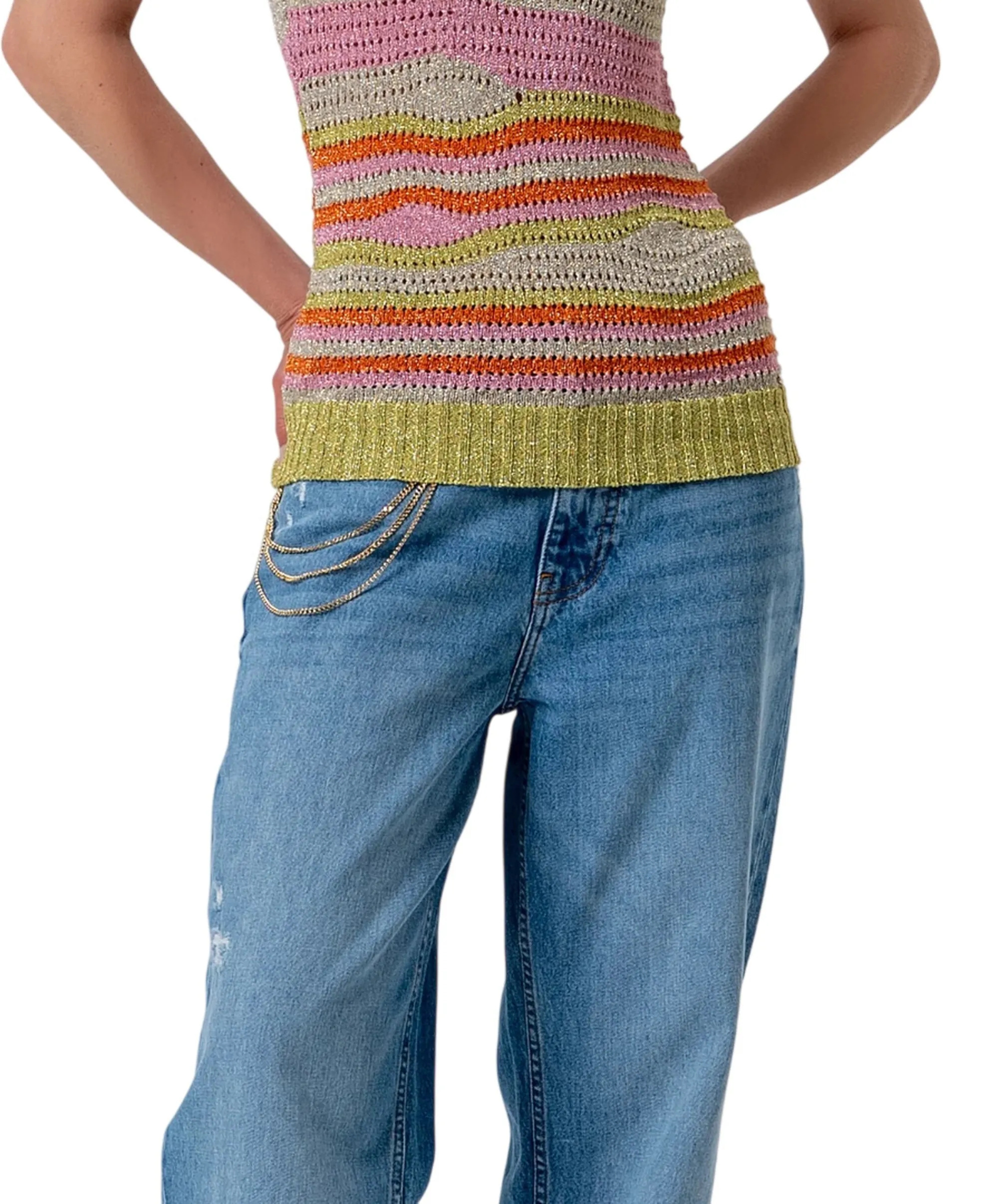 Fracomina B'Long-Leged Jeans' Denim Fr26Sv5007D471O1 176786