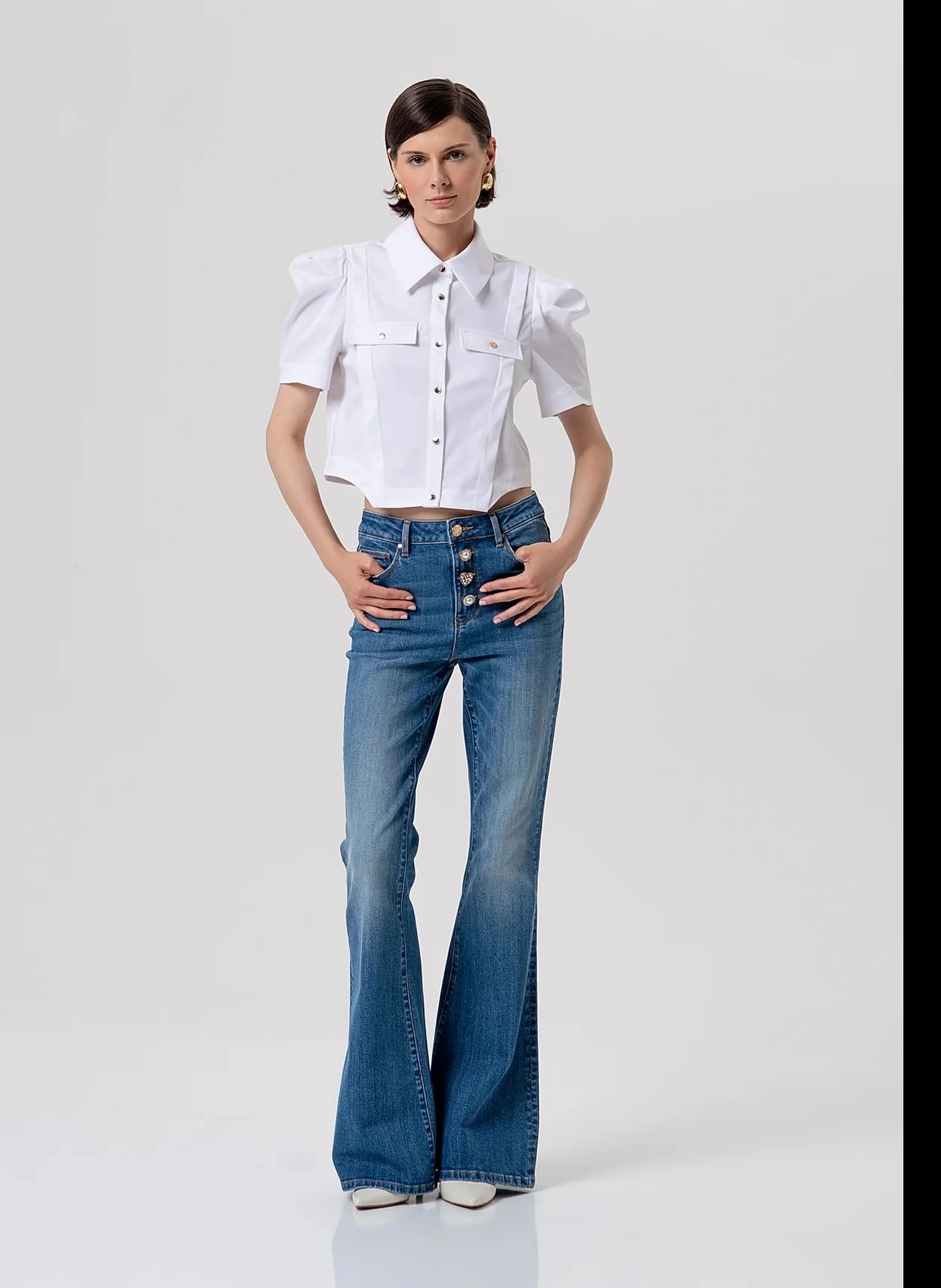 Fracomina Jeans Bootcut Denim Fr26Sva012D40102 173930