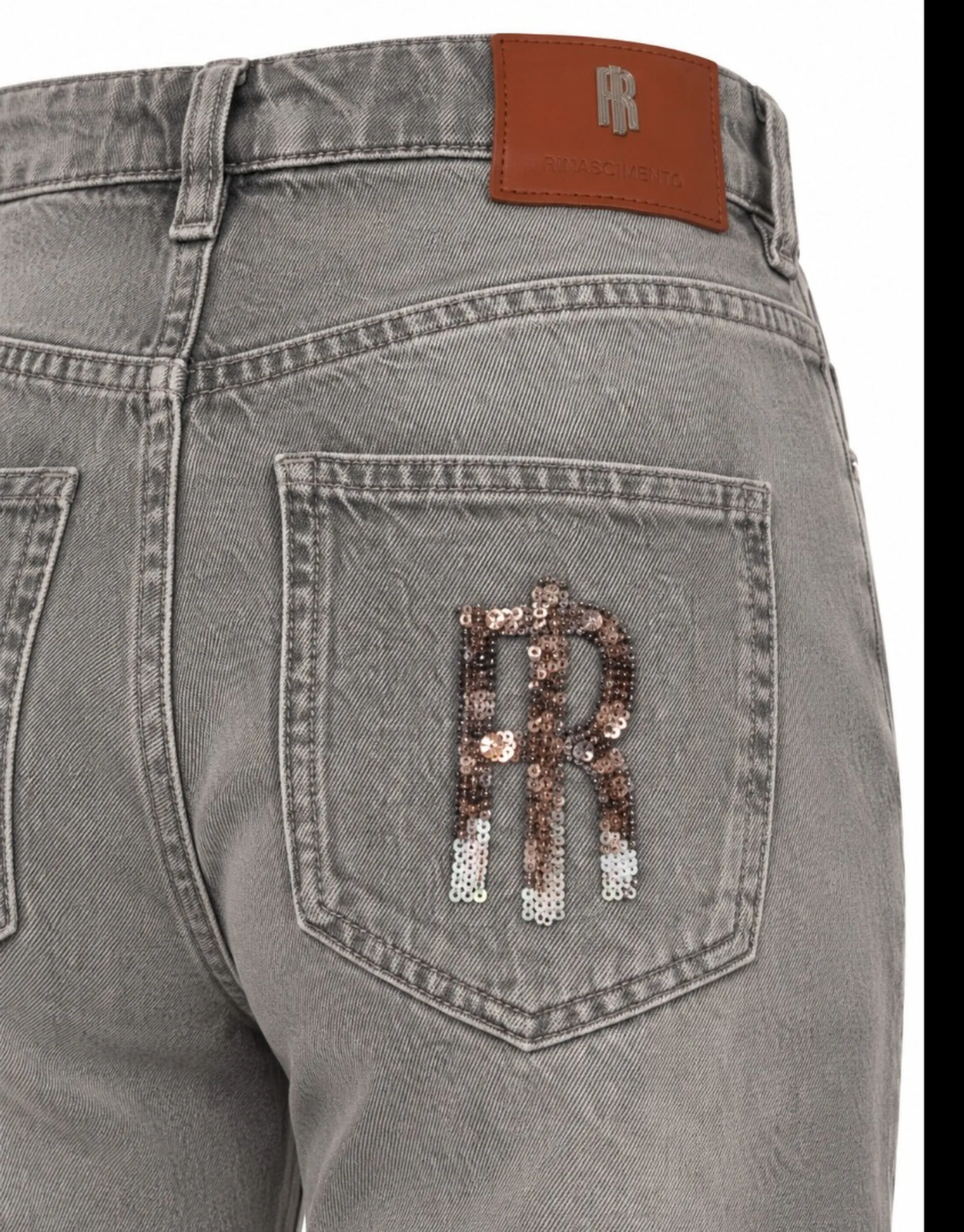 Fracomina B'Jeans Regular Mom Fit' Gray Denim Fp26Wvd005D41901 192782