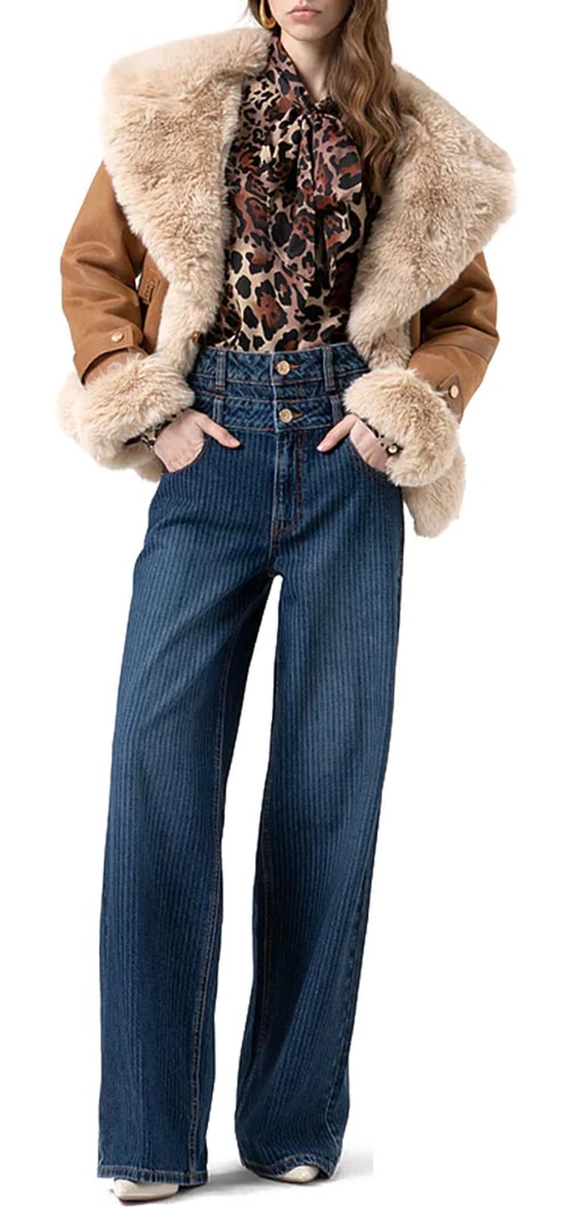 Fracomina Montone Cuoio Fr25Wc4008O44601 165068