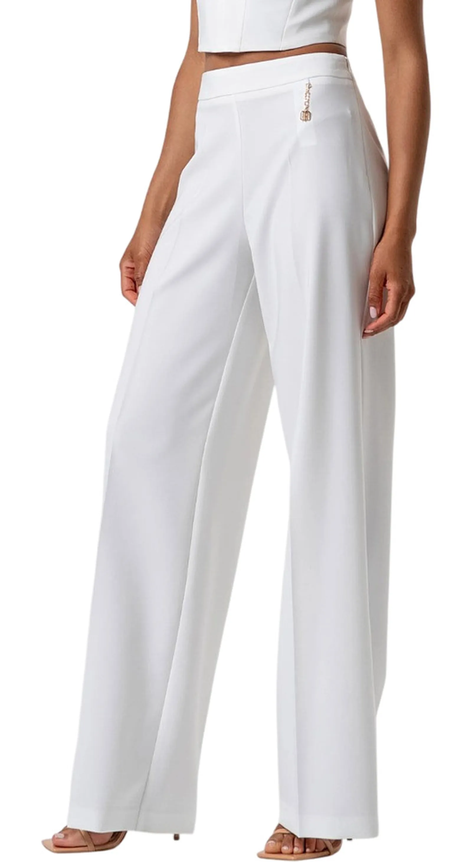 Fracomina Pantalone Bianco Fq26Sv3009W42901 181202