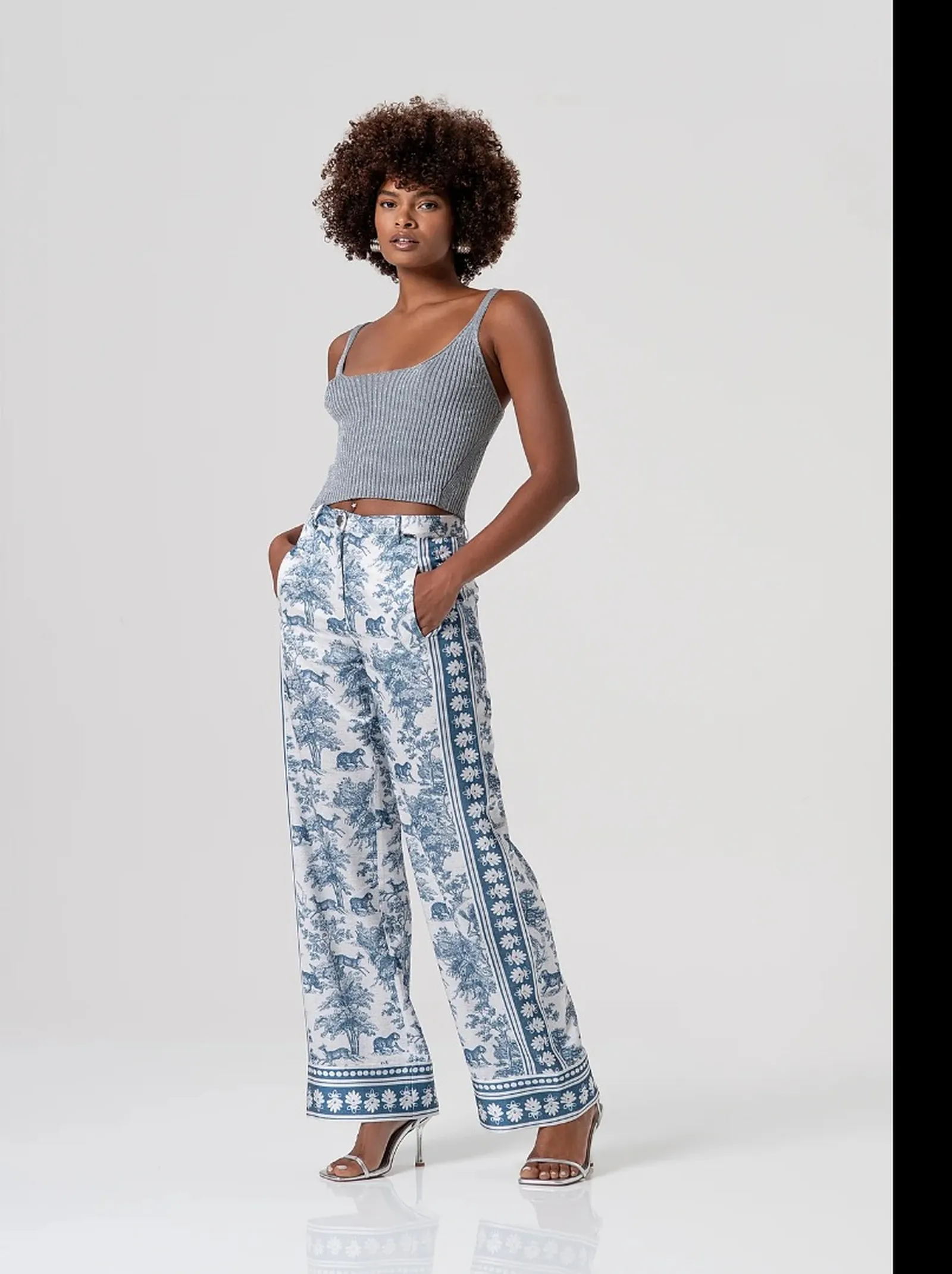 Fracomina Pantalone Blu Fs26Sv3015W459K5 179489