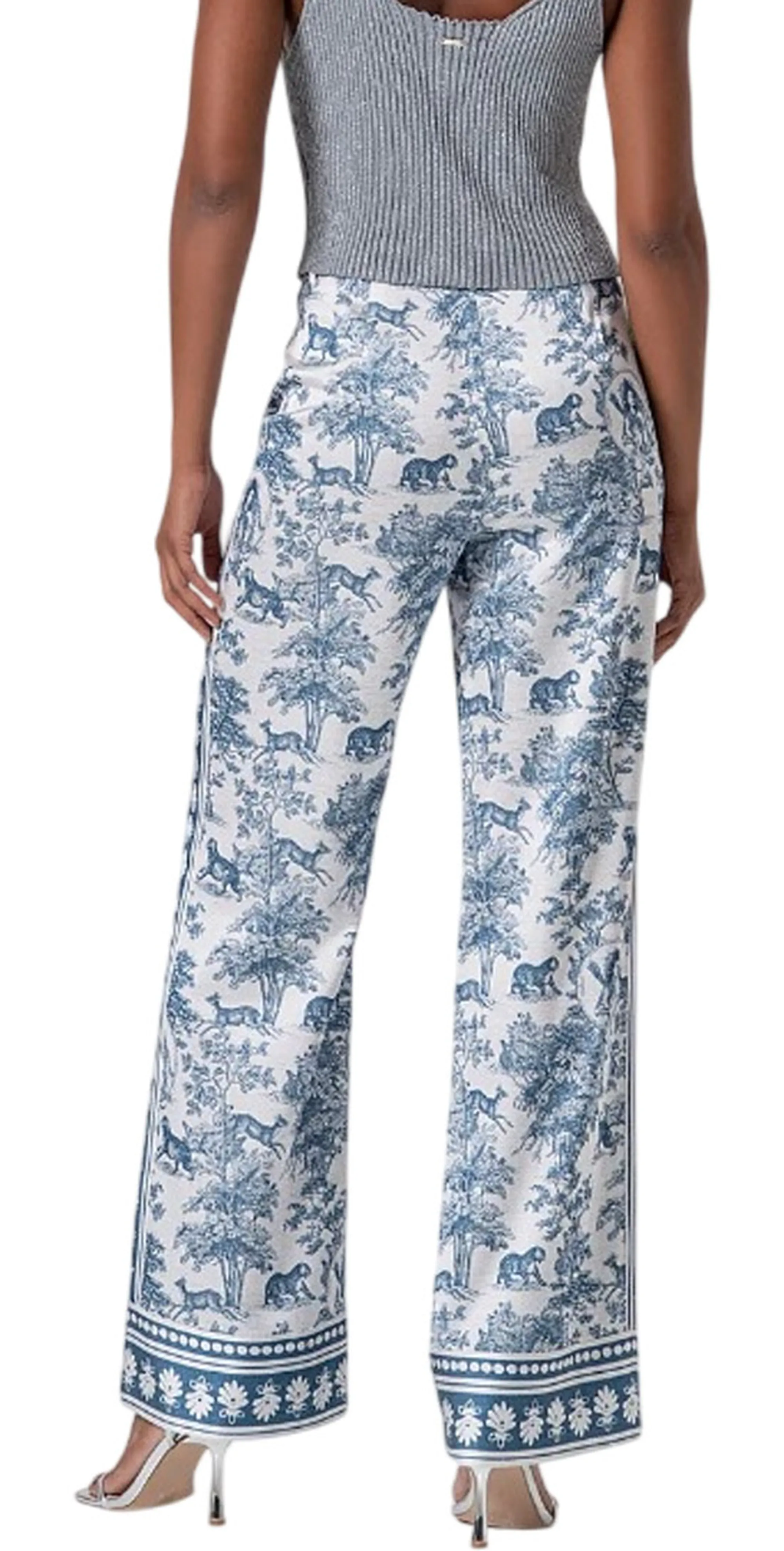 Fracomina Pantalone Blu Fs26Sv3015W459K5 180815