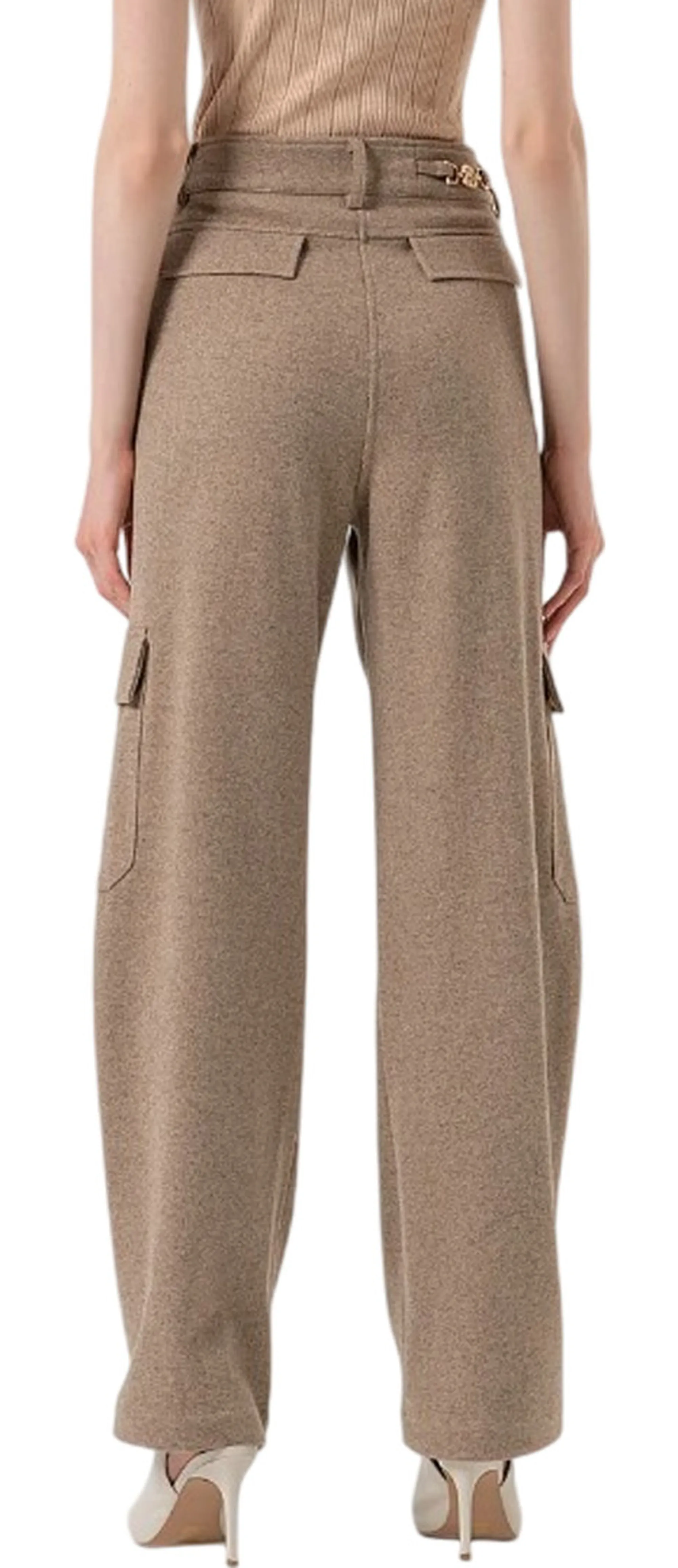 Fracomina Pantalone Cargo Biscotto Fr25Wc014W80501 163671