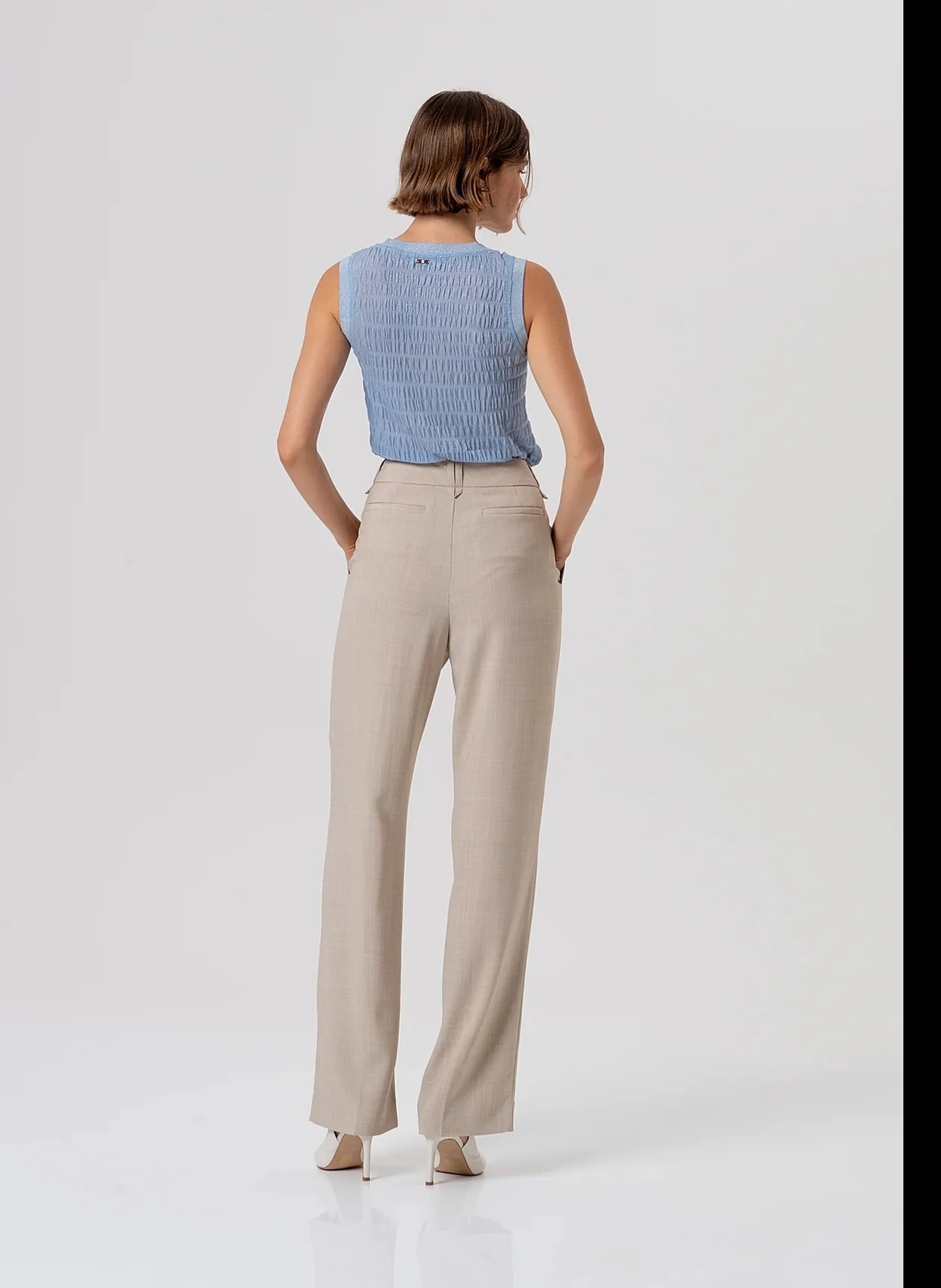 Fracomina Pantalone Chino Regular Marrone Chiaro Fr26Sv2004W76301 173970