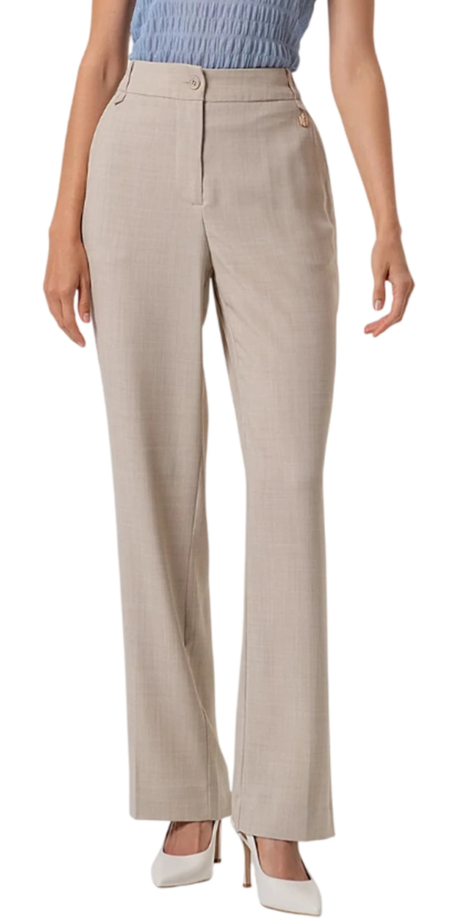 Fracomina Pantalone Chino Regular Marrone Chiaro Fr26Sv2004W76301 176790