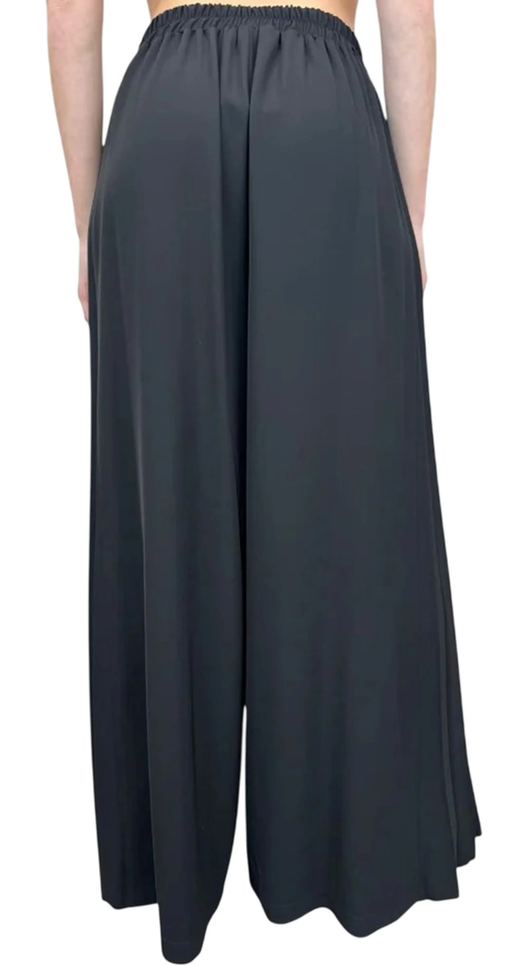 Fracomina B'Palazzo Flare Trousers' Black Fr26Sv3018W436F9 176789