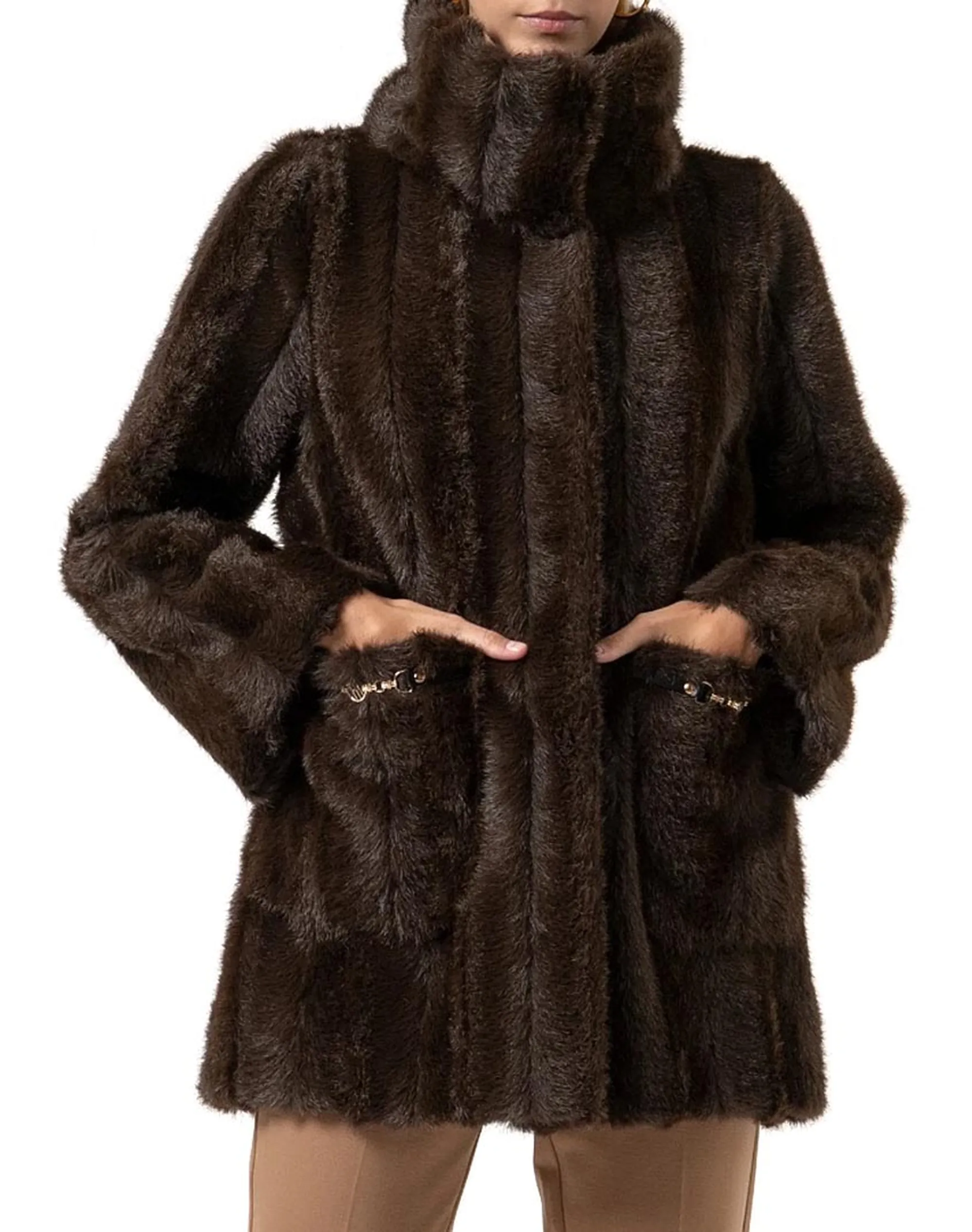 Fracomina Pelliccia Marrone Fr25Wc4002O44501 165081