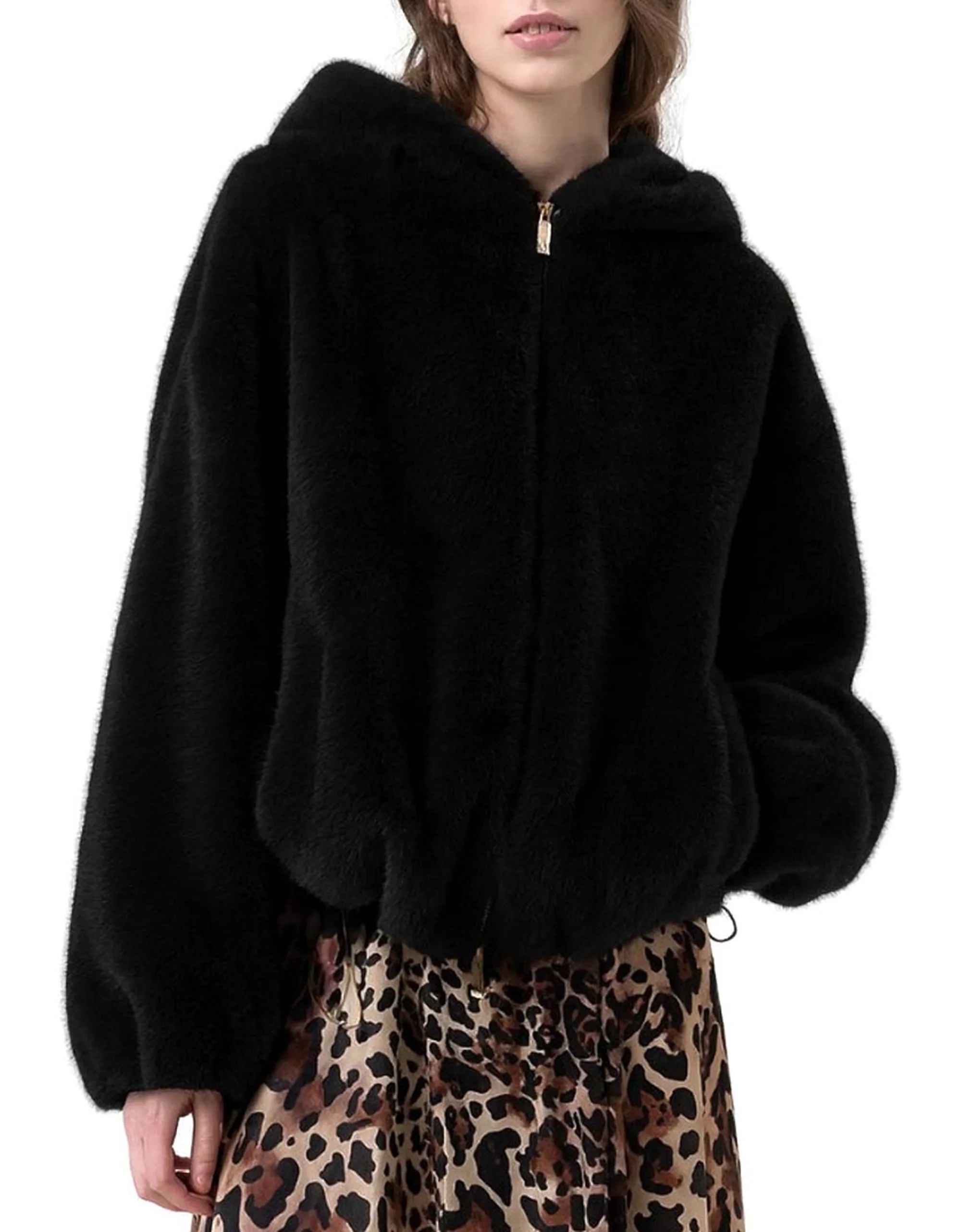 Fracomina Pelliccia Nero Fr25Wc4004O44501 165055