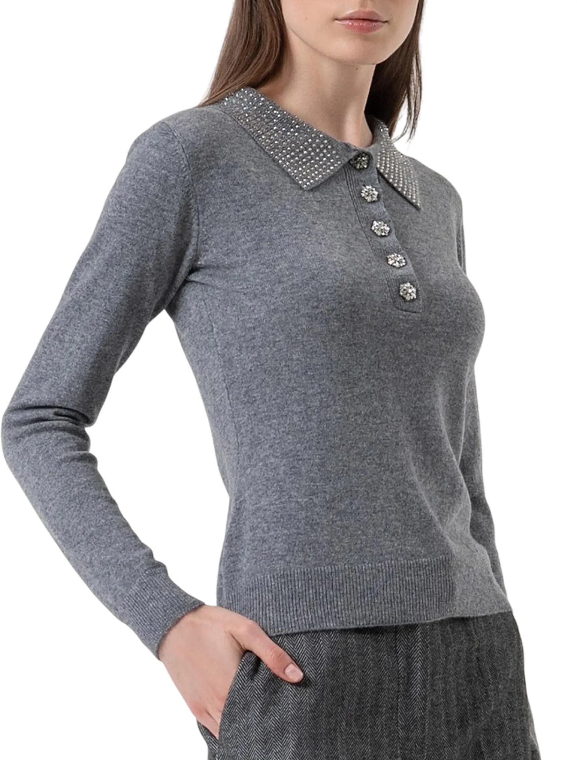 Fracomina Polo Grigio Fr25Wt7005K53201 163580