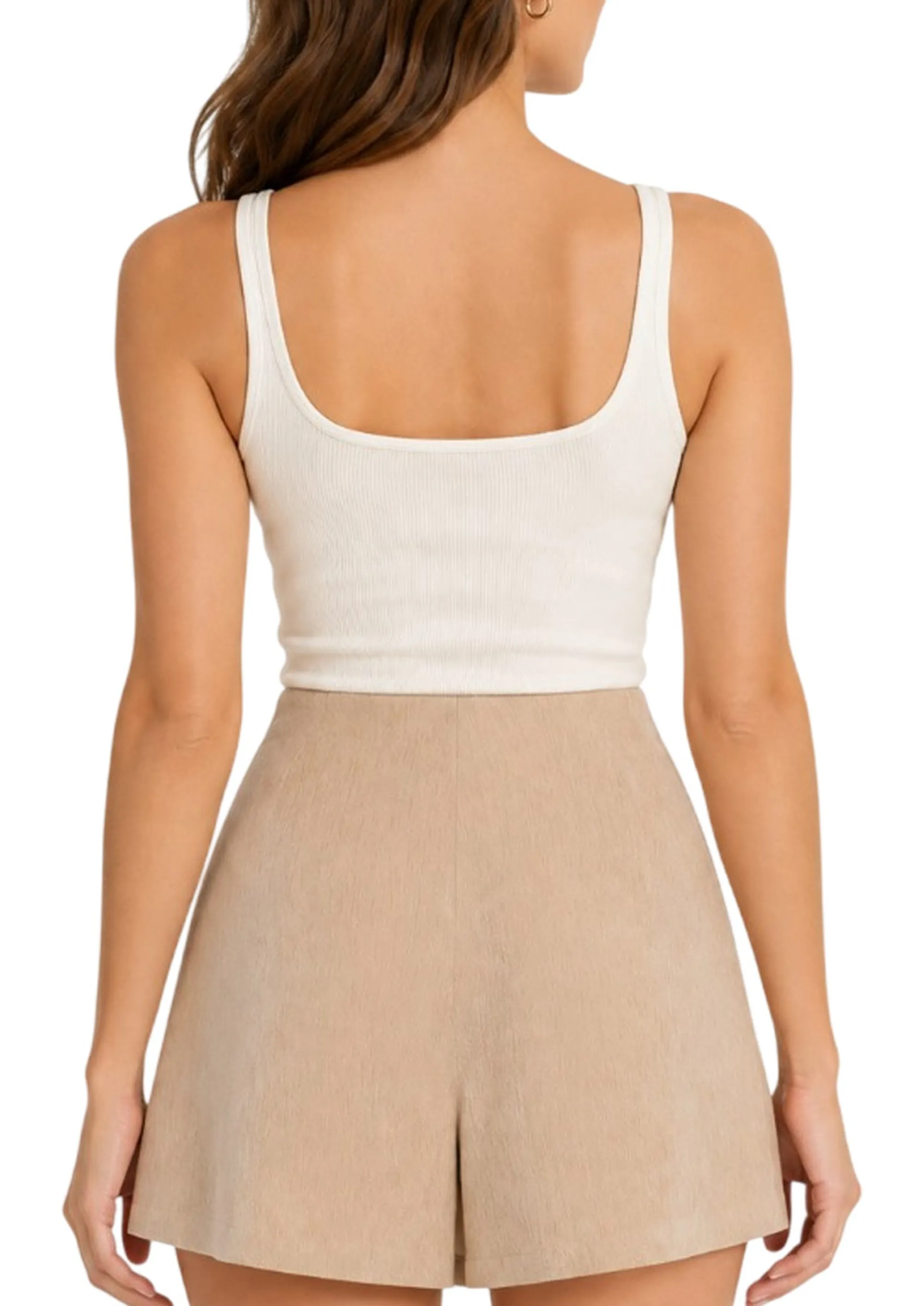 Fracomina Short Regular In Velluto Beige Fs26Wv6001W59701 196782