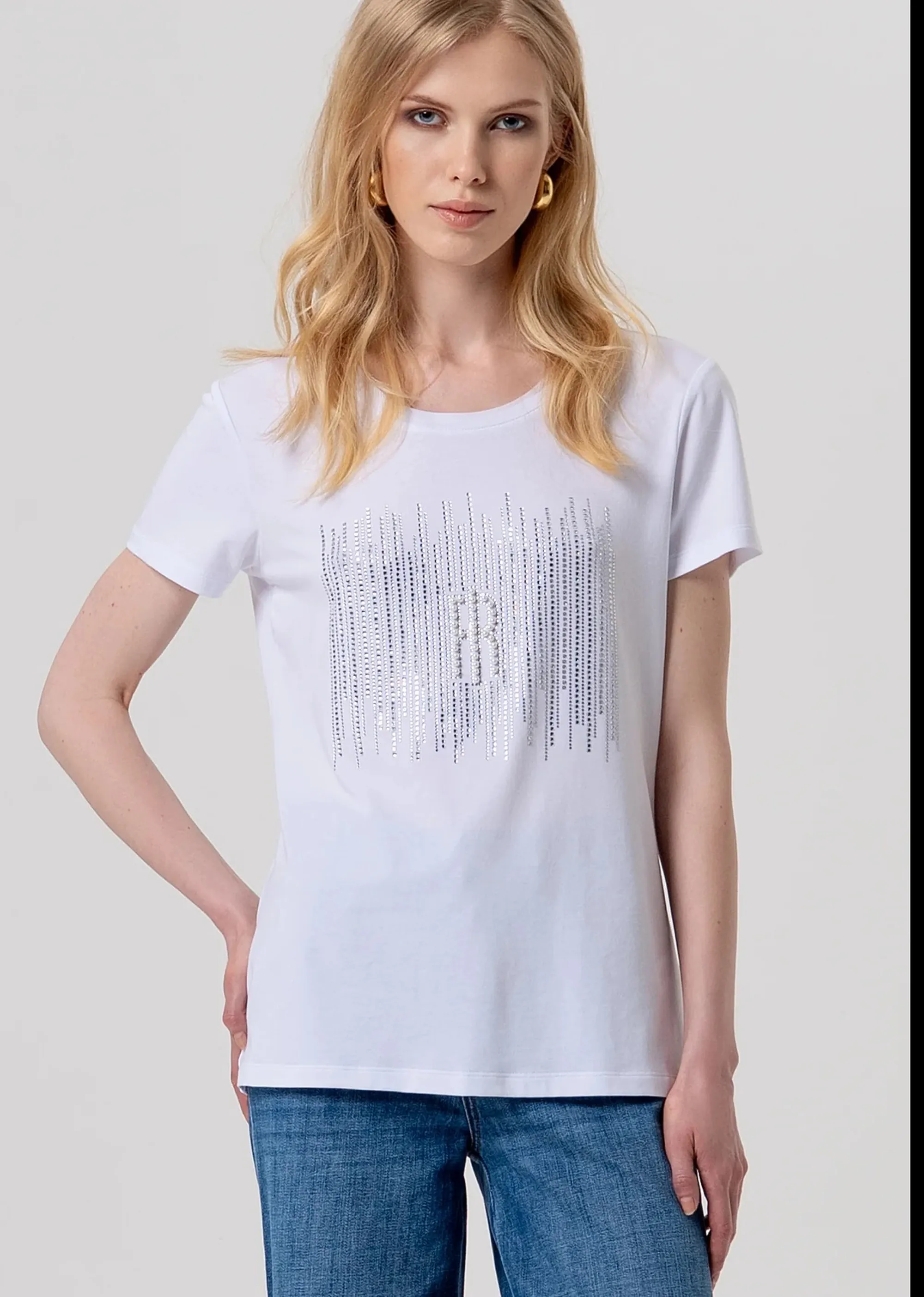 Fracomina T-Shirt Bianco Fp26St3004J41801 173784