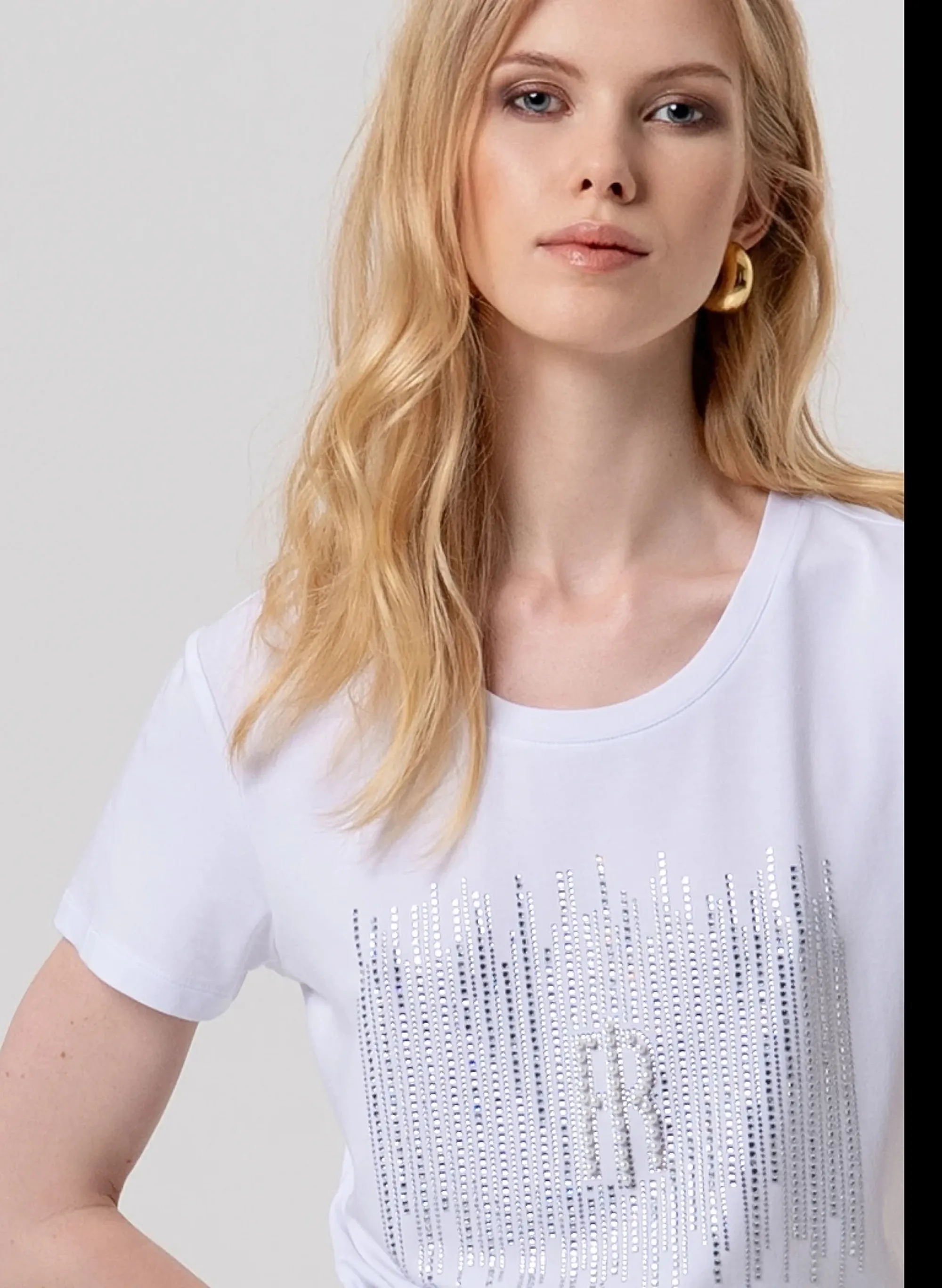 Fracomina T-Shirt Bianco Fp26St3004J41801 173785