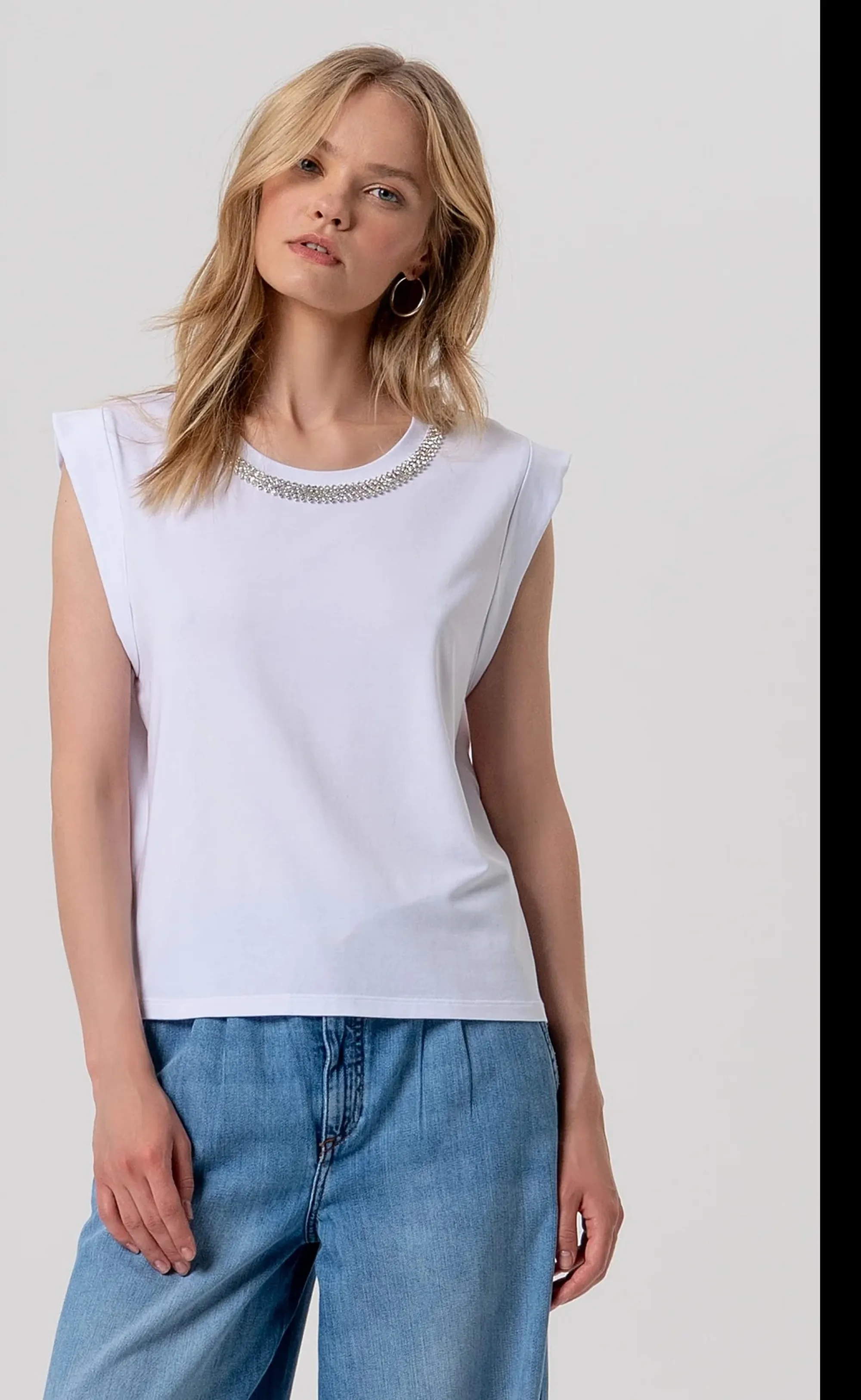 Fracomina T-Shirt Bianco Fr26St3047J41801 173753