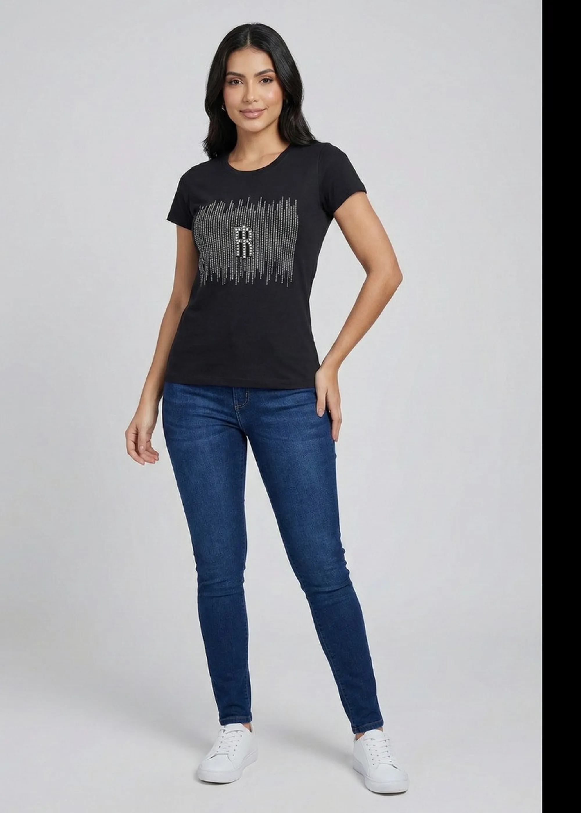 Fracomina T-Shirt Nero Fp26St3004J41801 173779