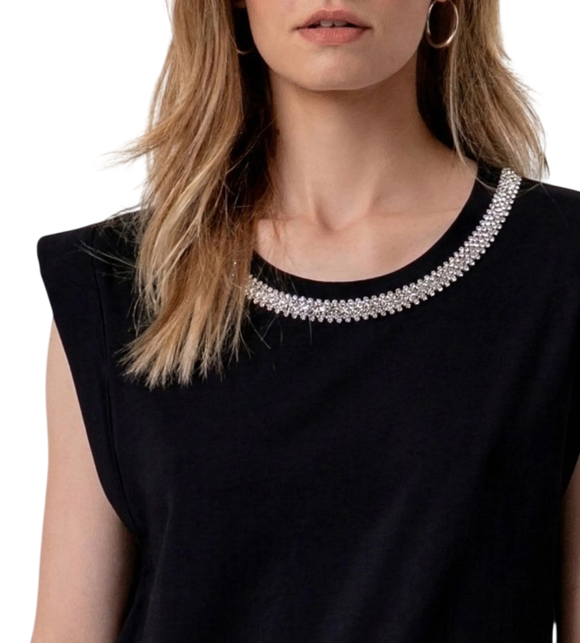 Fracomina T-Shirt Nero Fr26St3047J41801 181435