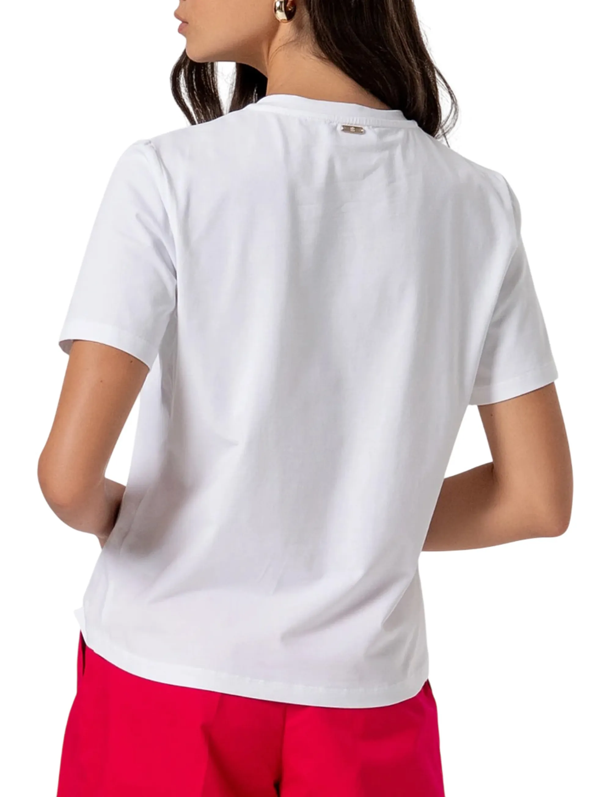 Fracomina B'T-Shirt With Embroidery' White Fs26St3001J401E5 176743