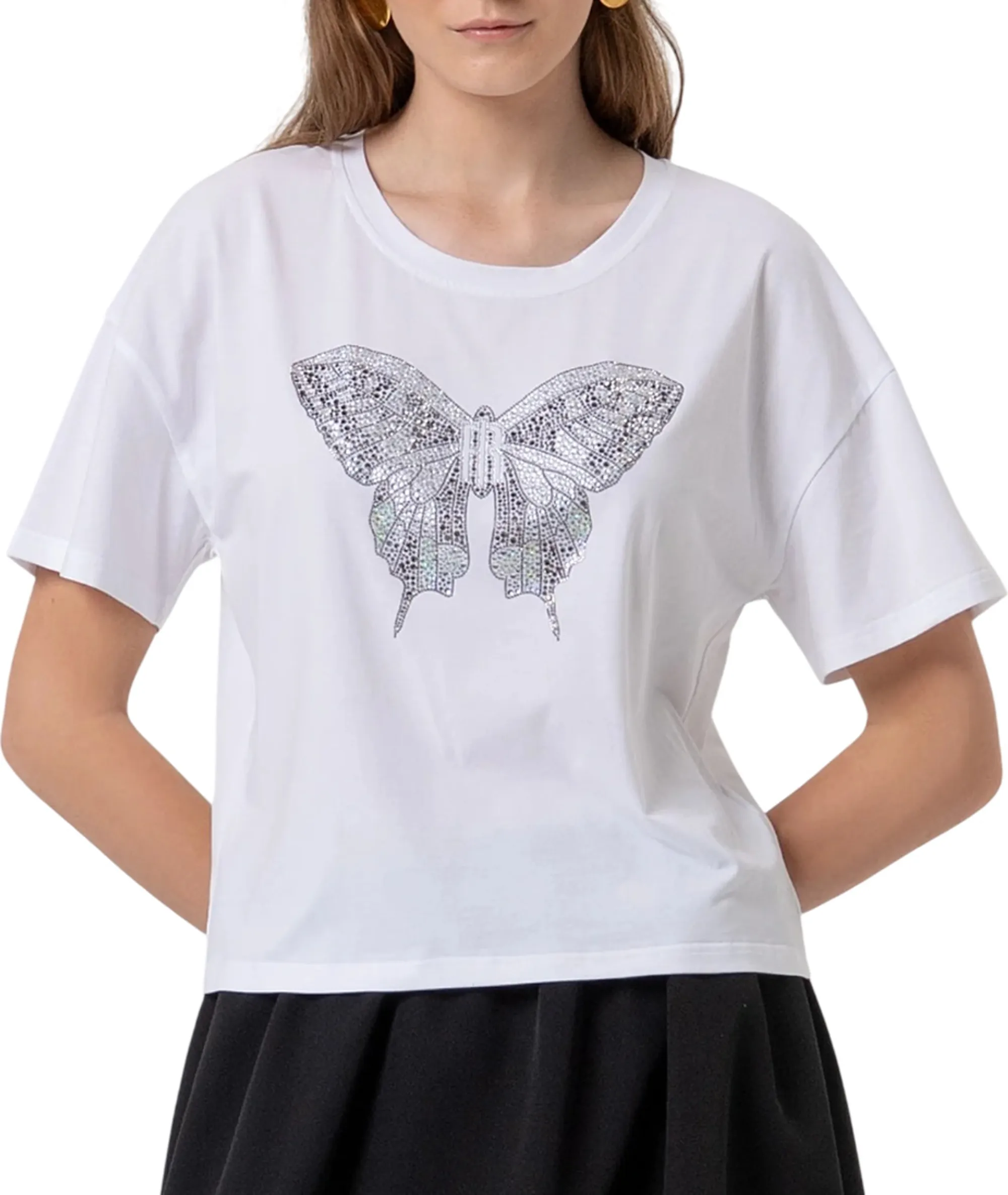 Fracomina B'T-Shirt Oversize' White Fr26St3046J401N5 176798